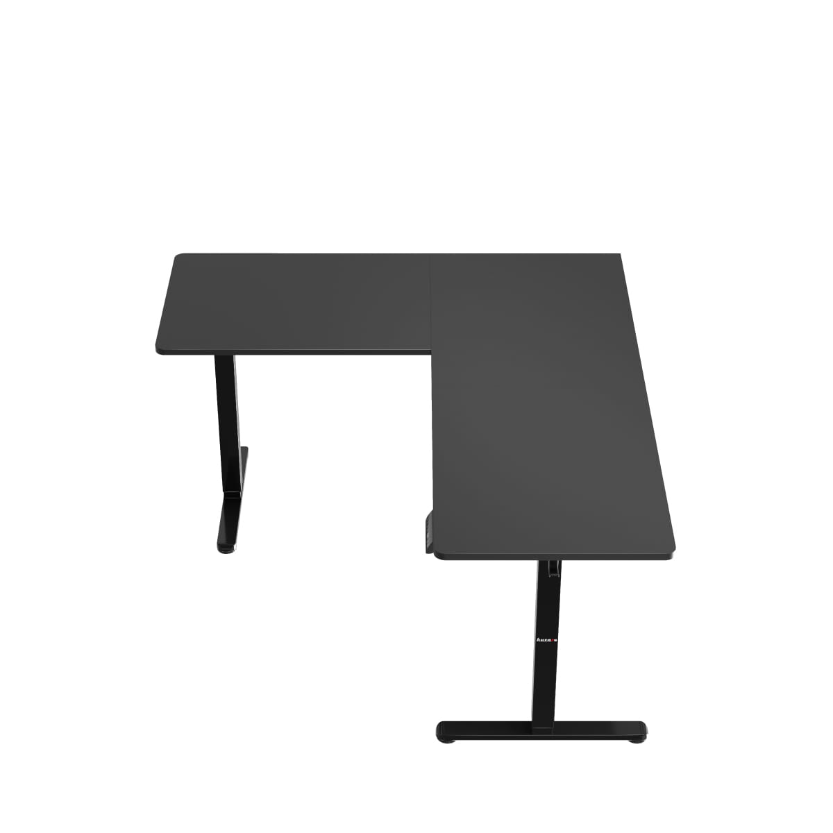 Huzaro Hero 9.5 elektrischer Eckschreibtisch schwarz