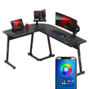 Huzaro Hero 6.0 RGB schwarz Eck-Gaming-Tisch