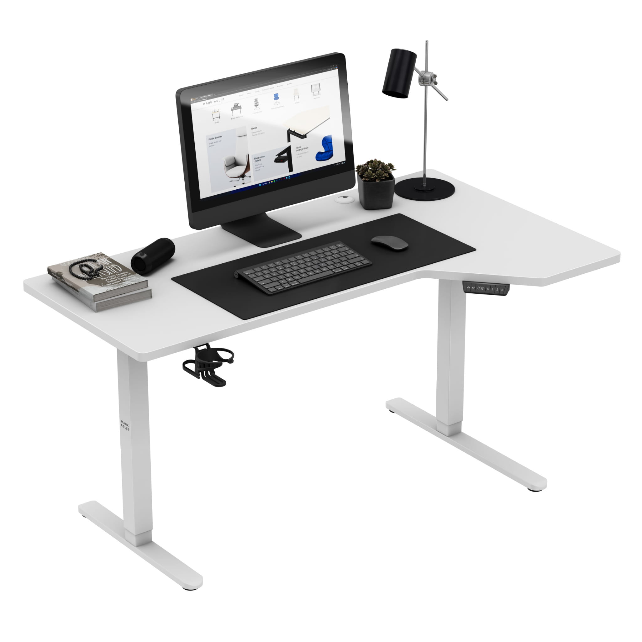Mark Adler Leader 9.1 Weiß Elektrischer Schreibtisch