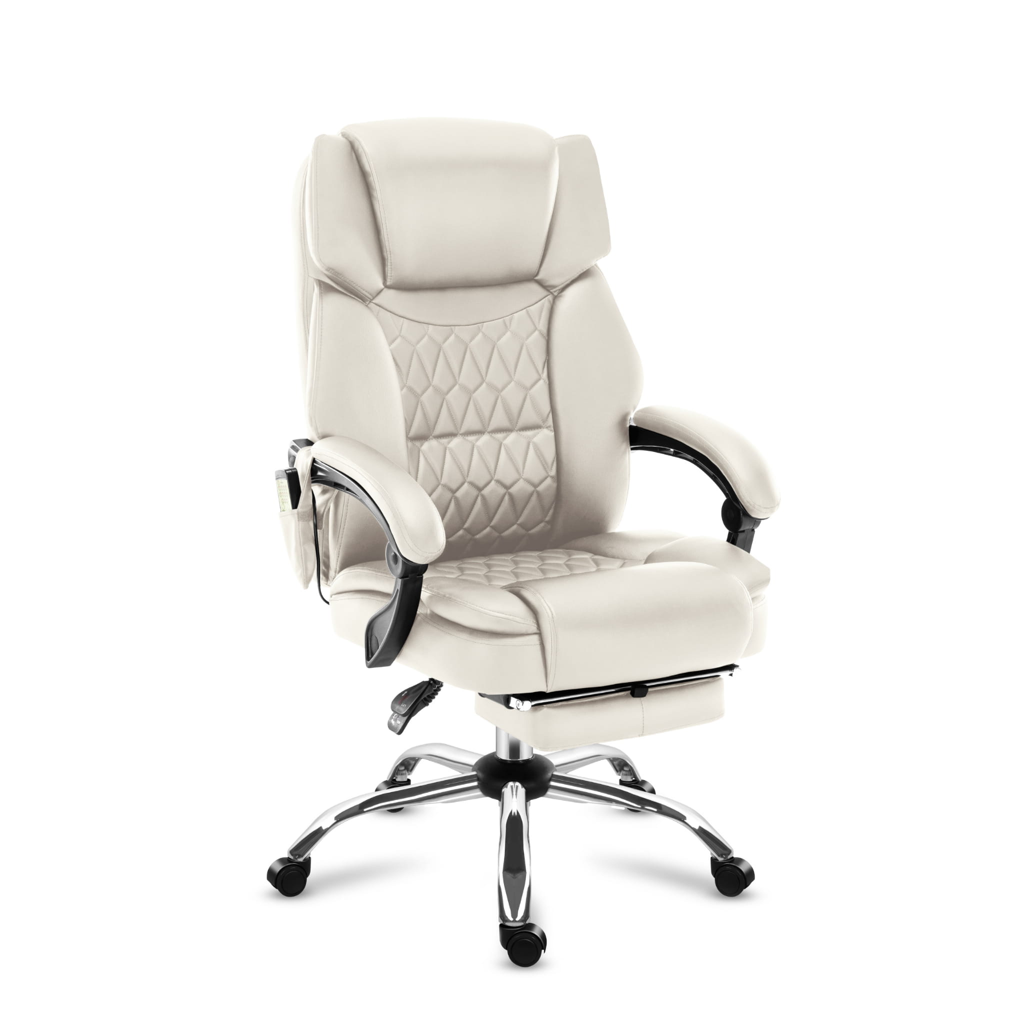 Mark Adler Boss 6.0 Beige Massage-Bürostuhl