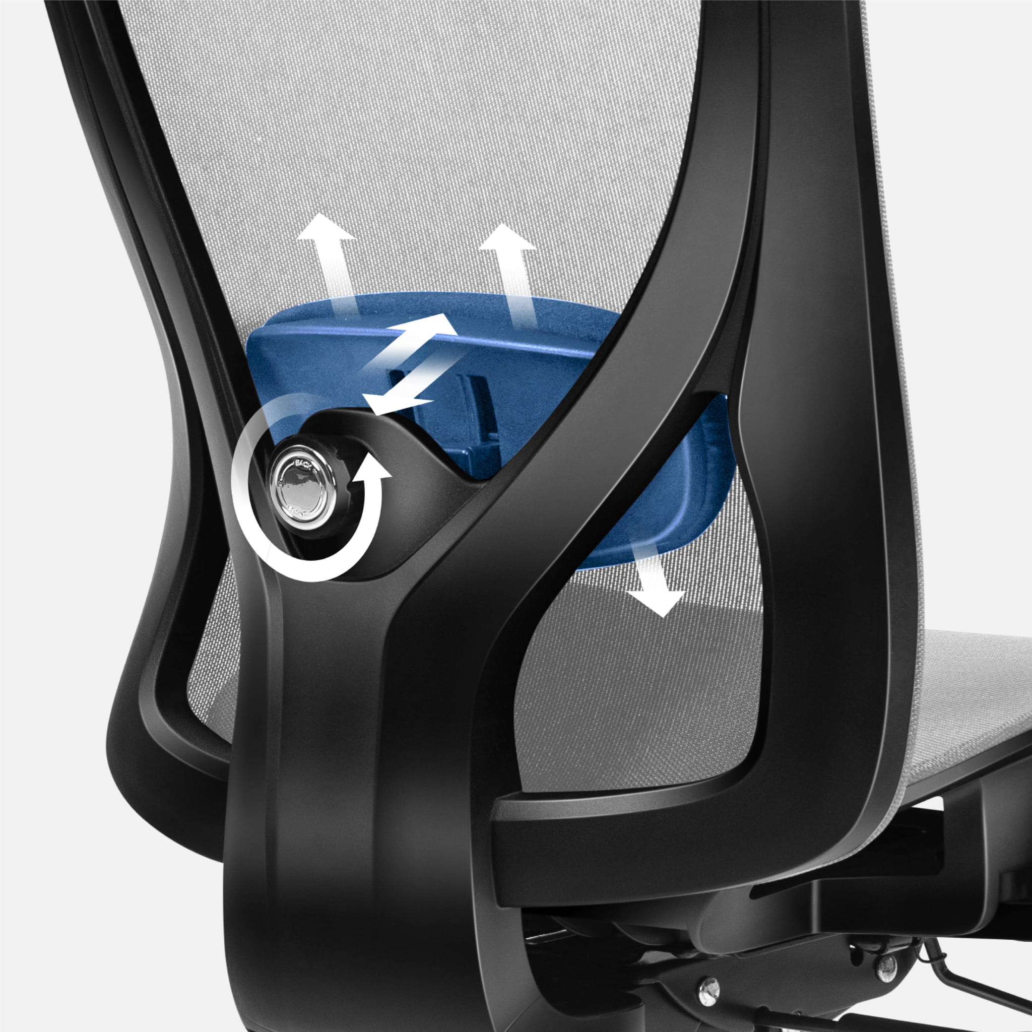 Bürostühl Expert 5.3 Grey Mesh