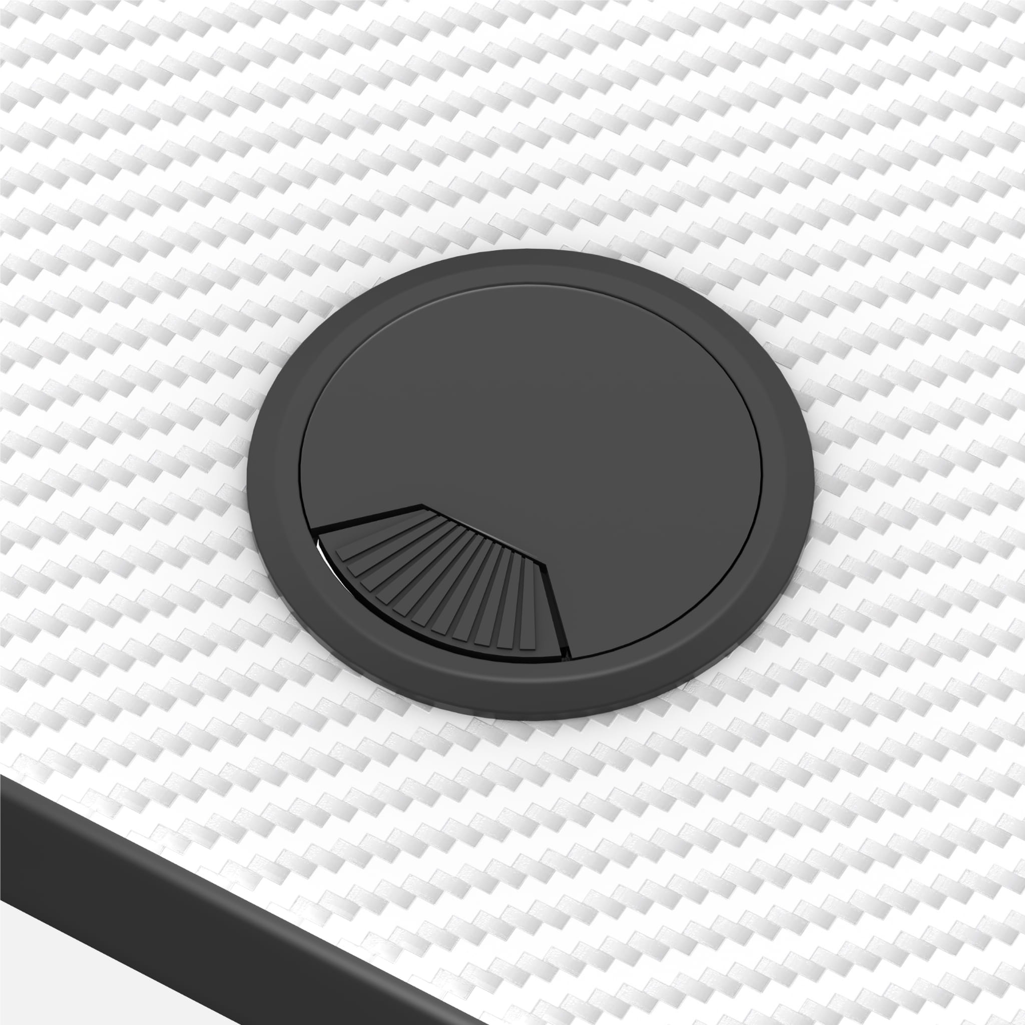 Huzaro Hero 7.0 Weiß Gaming-Schreibtisch