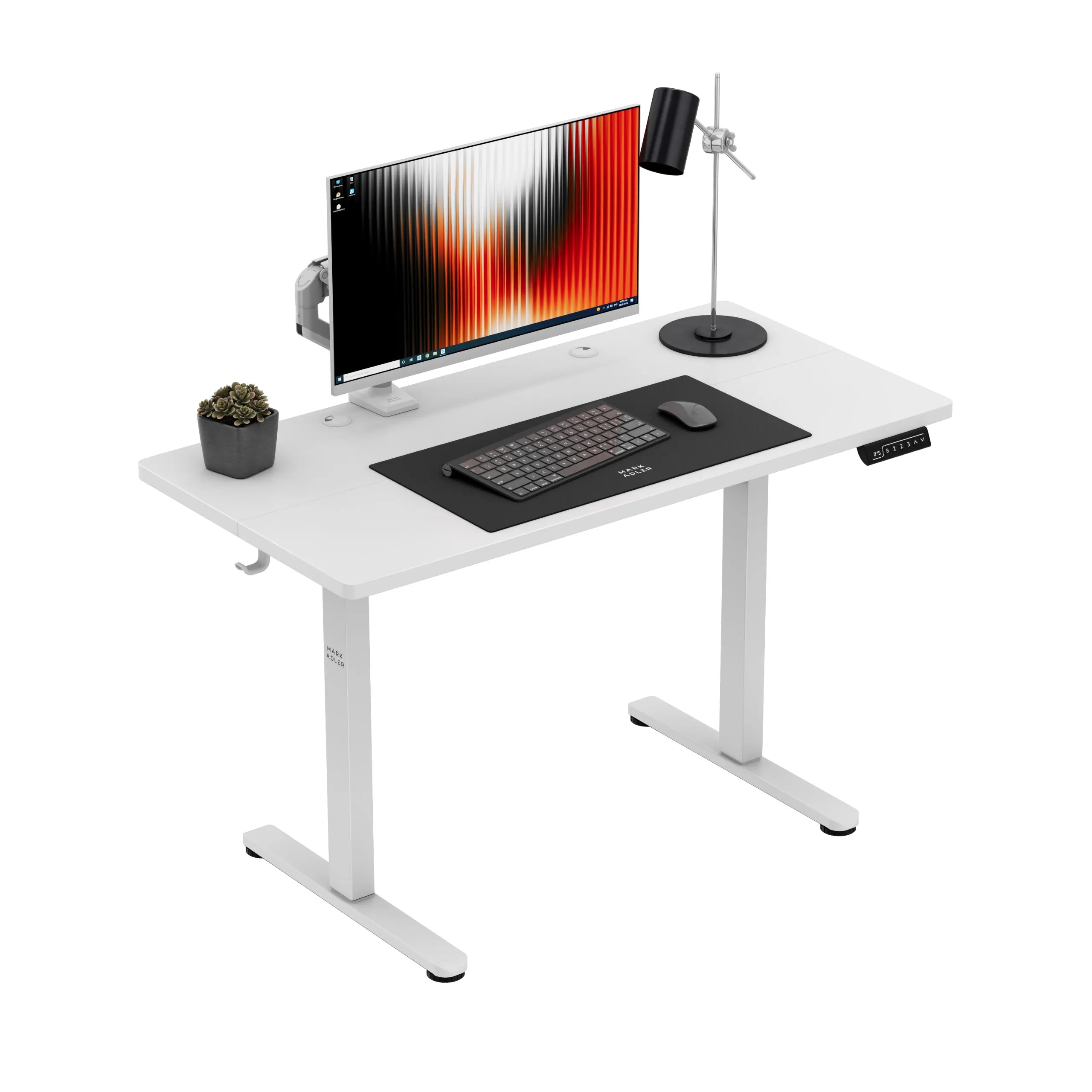 Markadler Leader 6.9 Weiß Höhenverstellbarer Schreibtisch