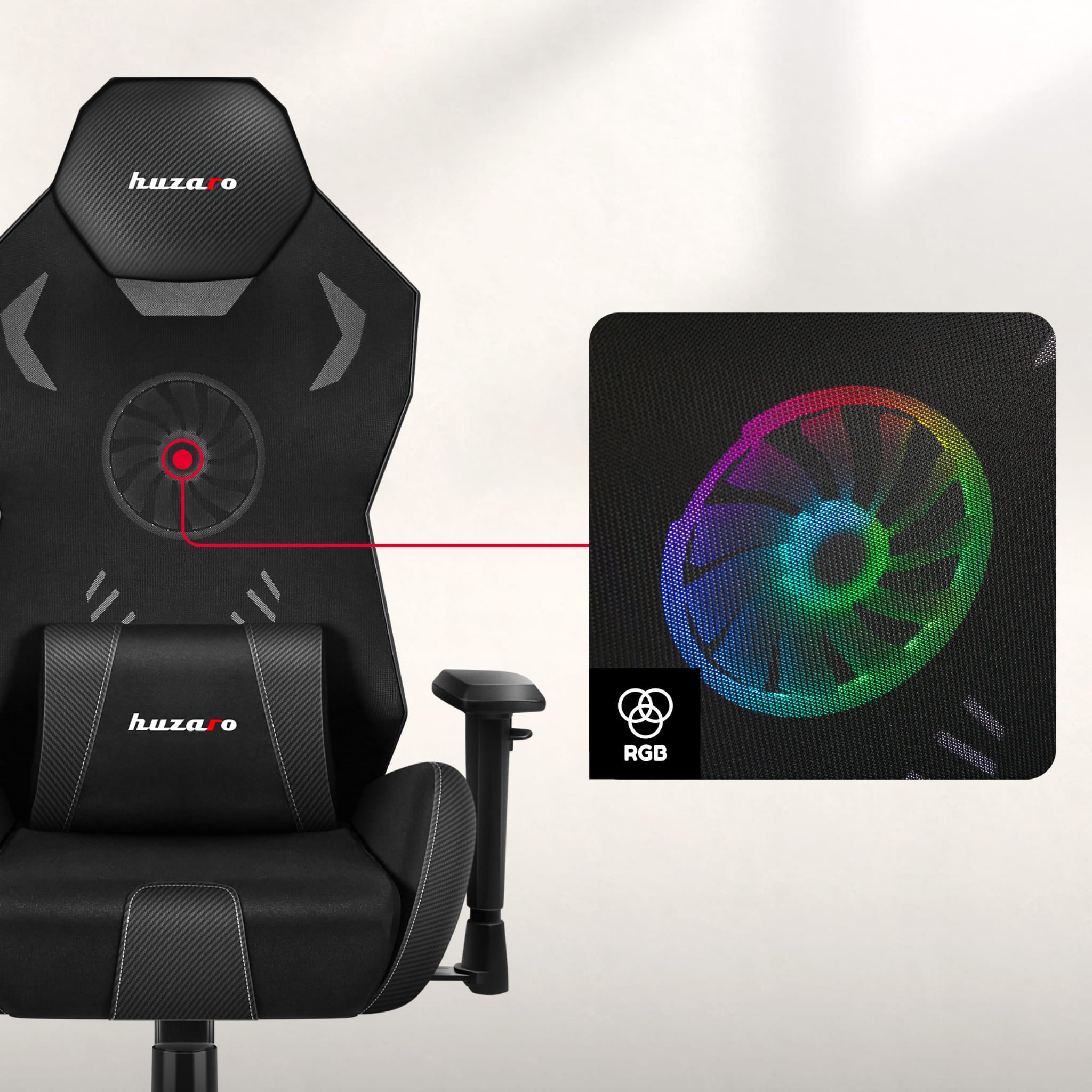 Huzaro Combat 7.6 RGB-Gaming-Stuhl