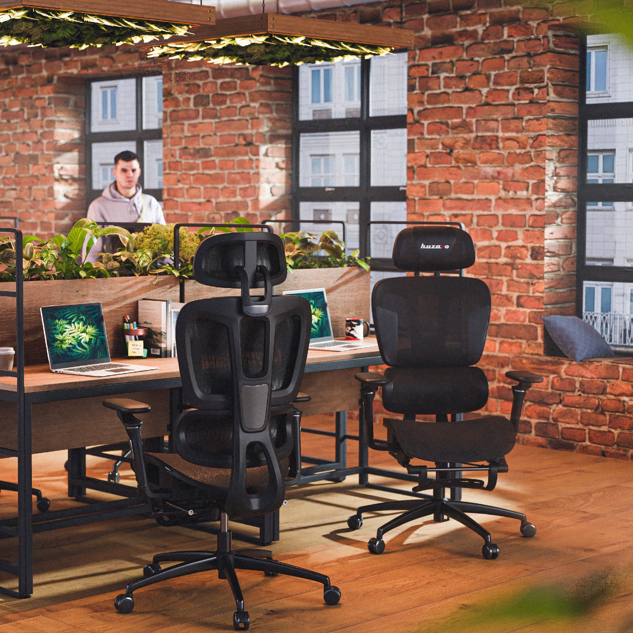 HUZARO COMBAT 7.9 Gaming-Stuhl Schwarz