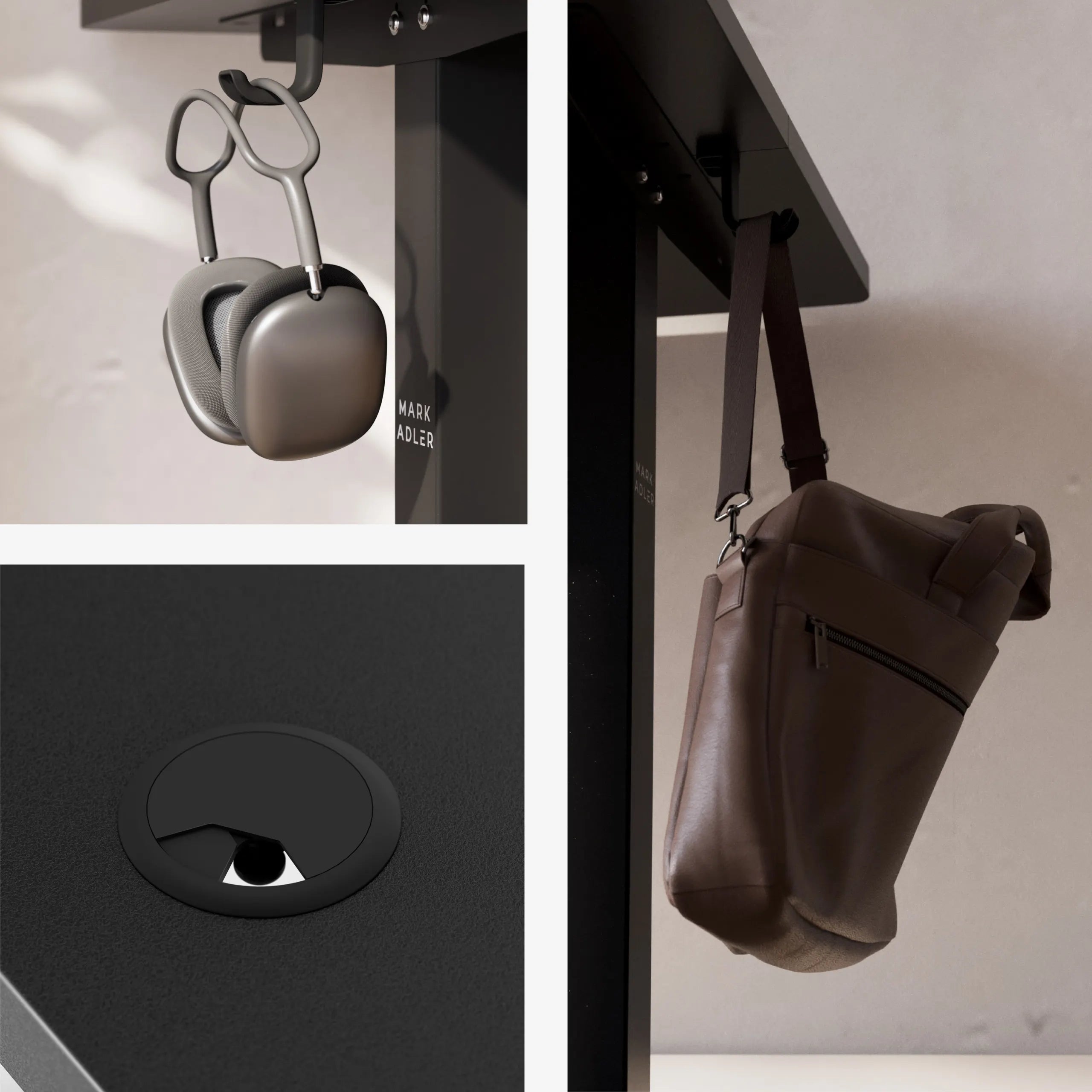 Mark Adler Leader 7.3 Schwarz Höhenverstellbarer Schreibtisch