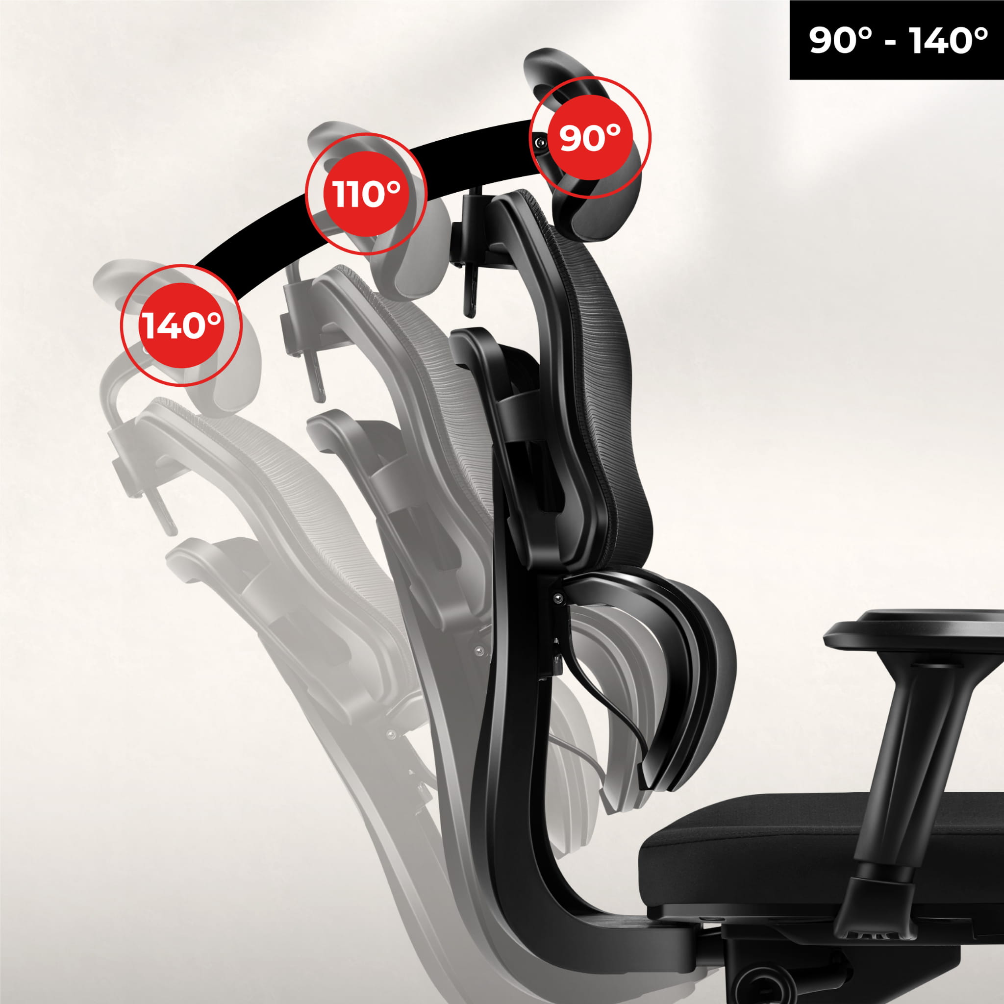 Huzaro Combat 7.0 Gaming-Stuhl Schwarz