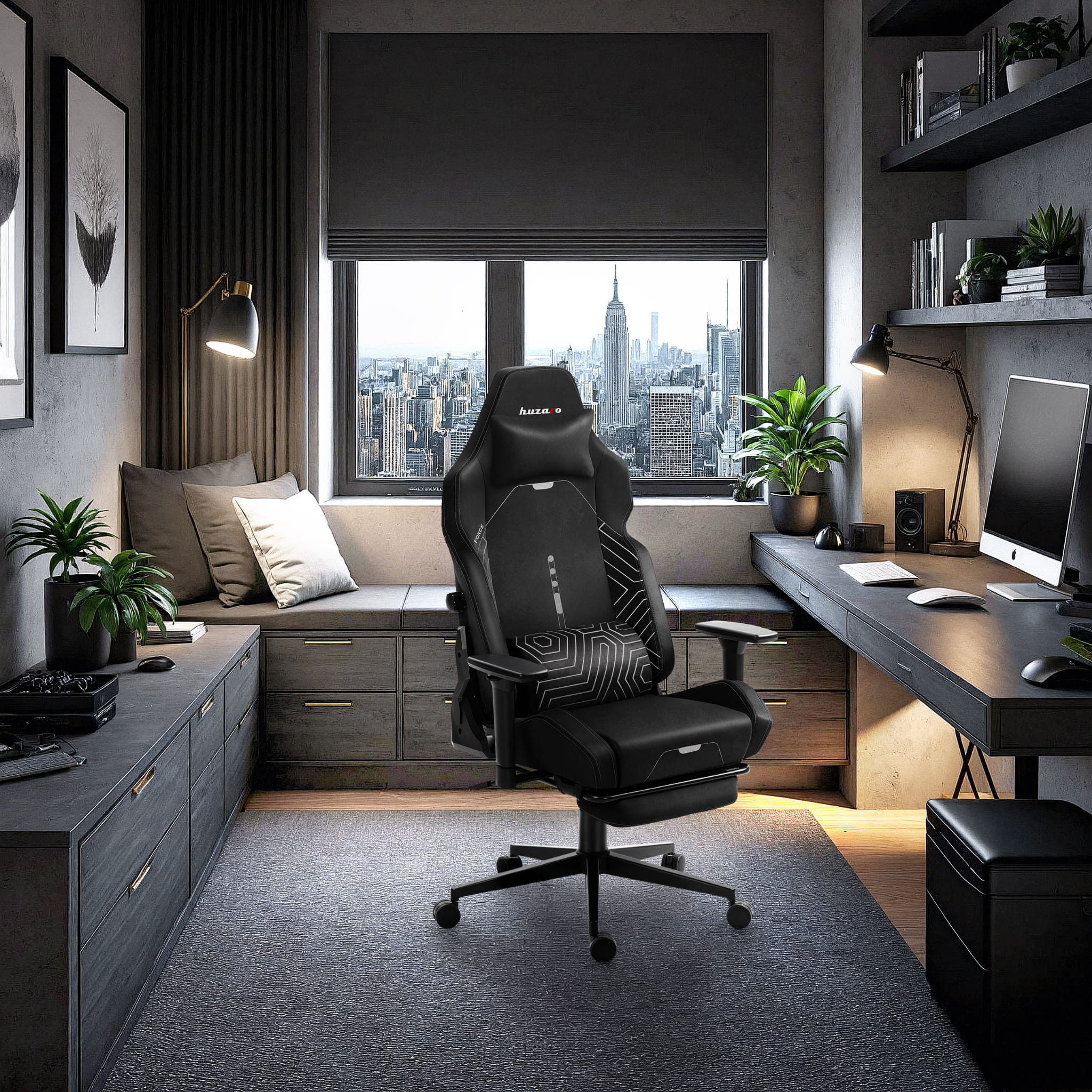 Huzaro Force 8.1 Schwarz Gaming Stuhl