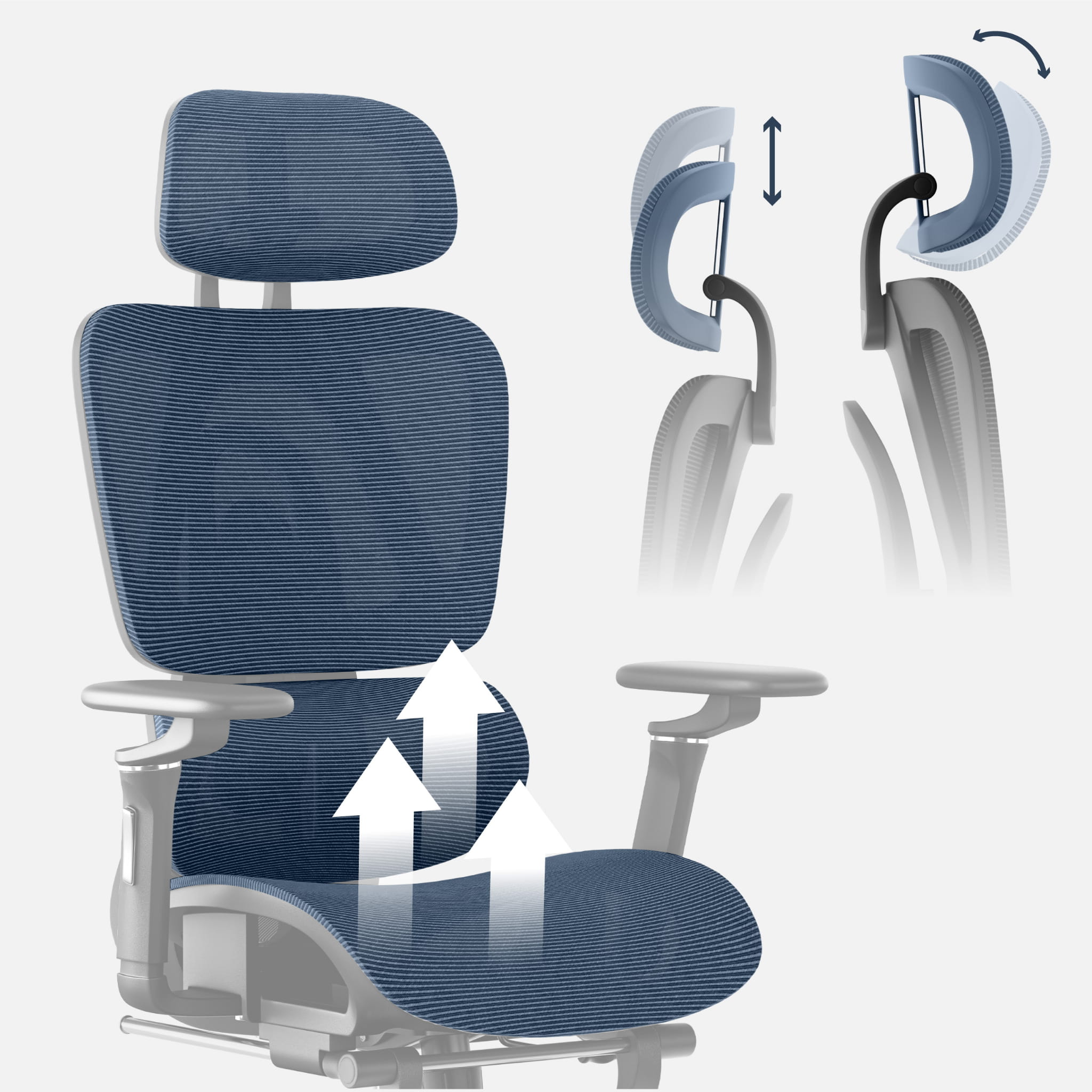 Mark Adler Expert 7.9 Schwarz Ergonomischer Bürostuhl