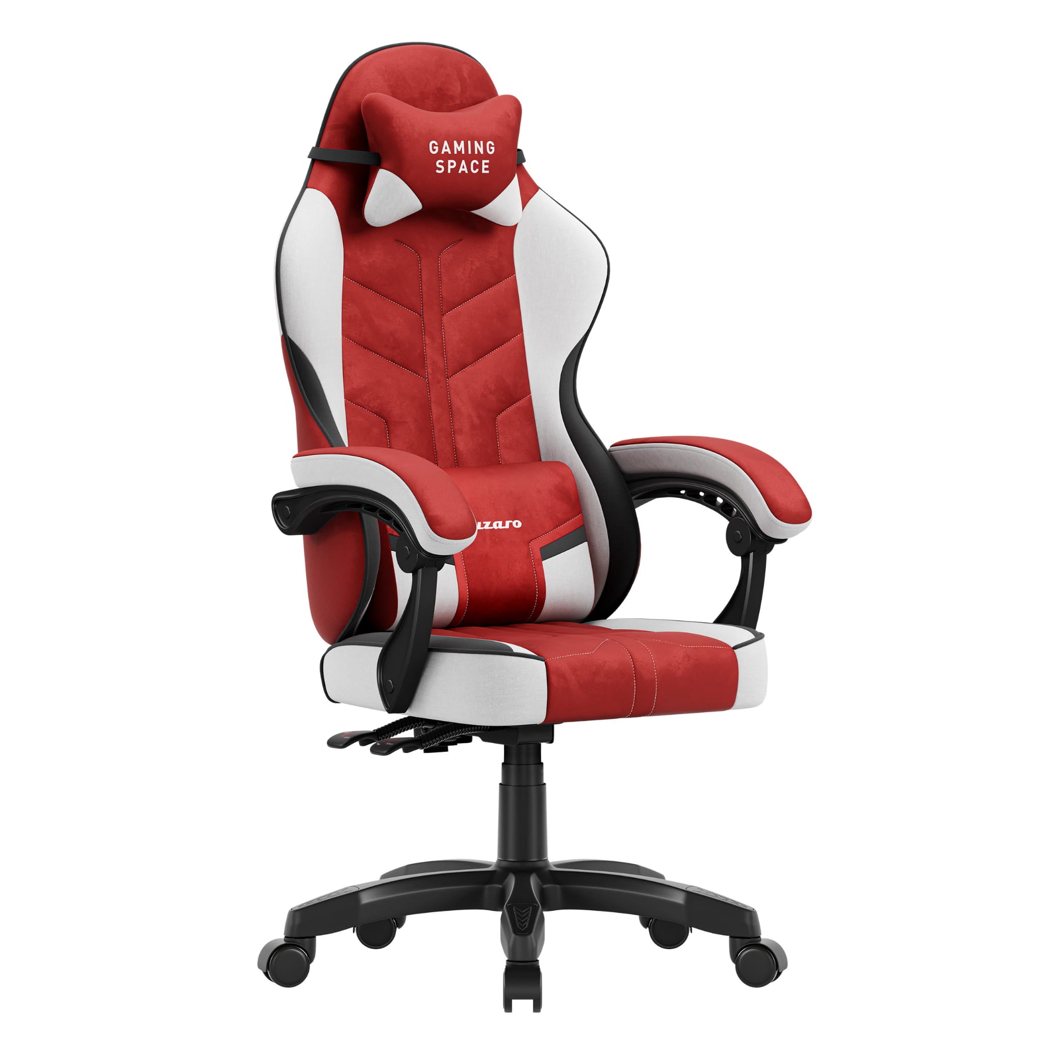 Huzaro Force 2.7 Gaming-Stuhl aus rotem Samt 