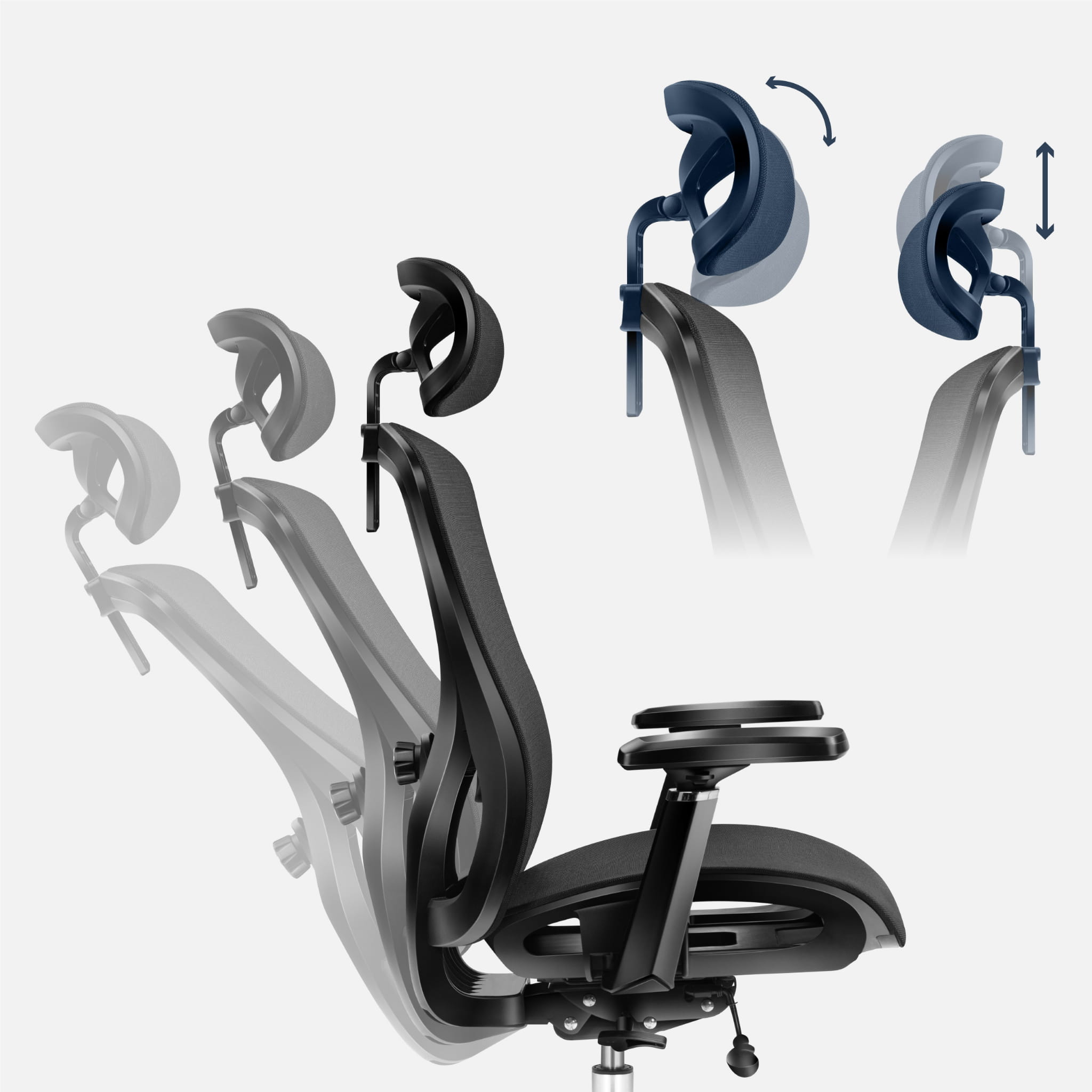 Expert 5.3 Black Mesh Bürostuhl