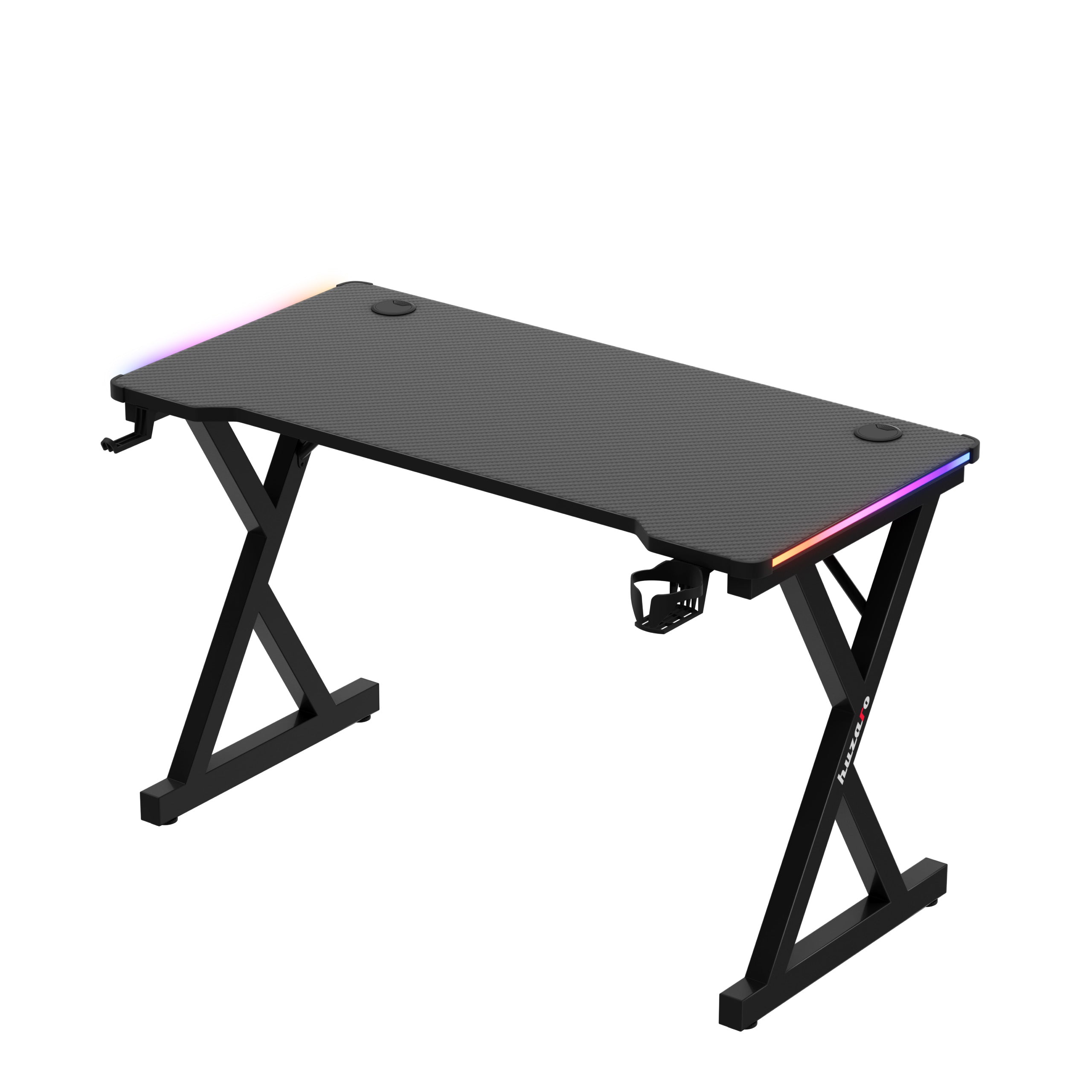 Huzaro Hero 2.3 RGB Gaming-Schreibtisch LED 120 cm