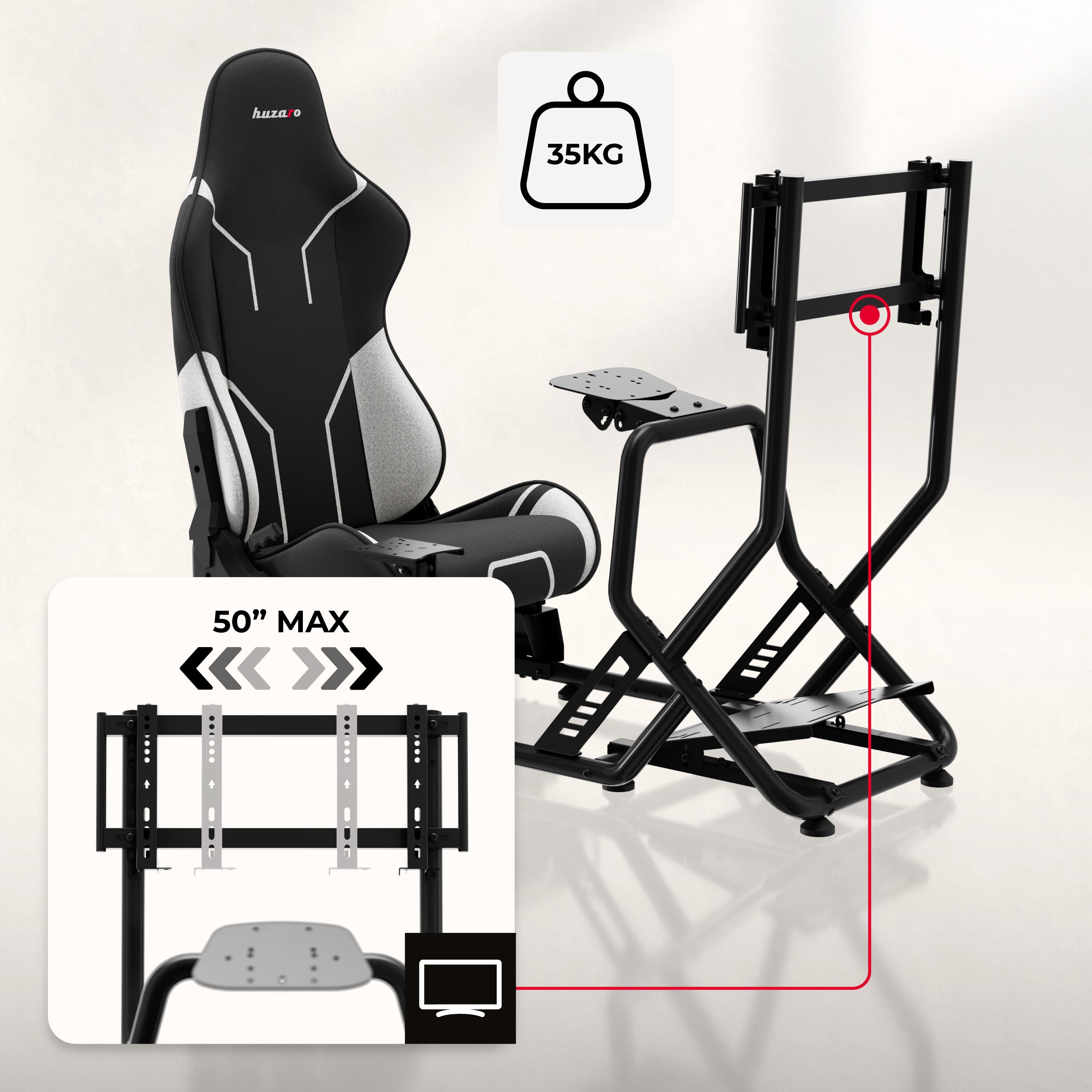 Huzaro Speed 6.0 Renncockpit