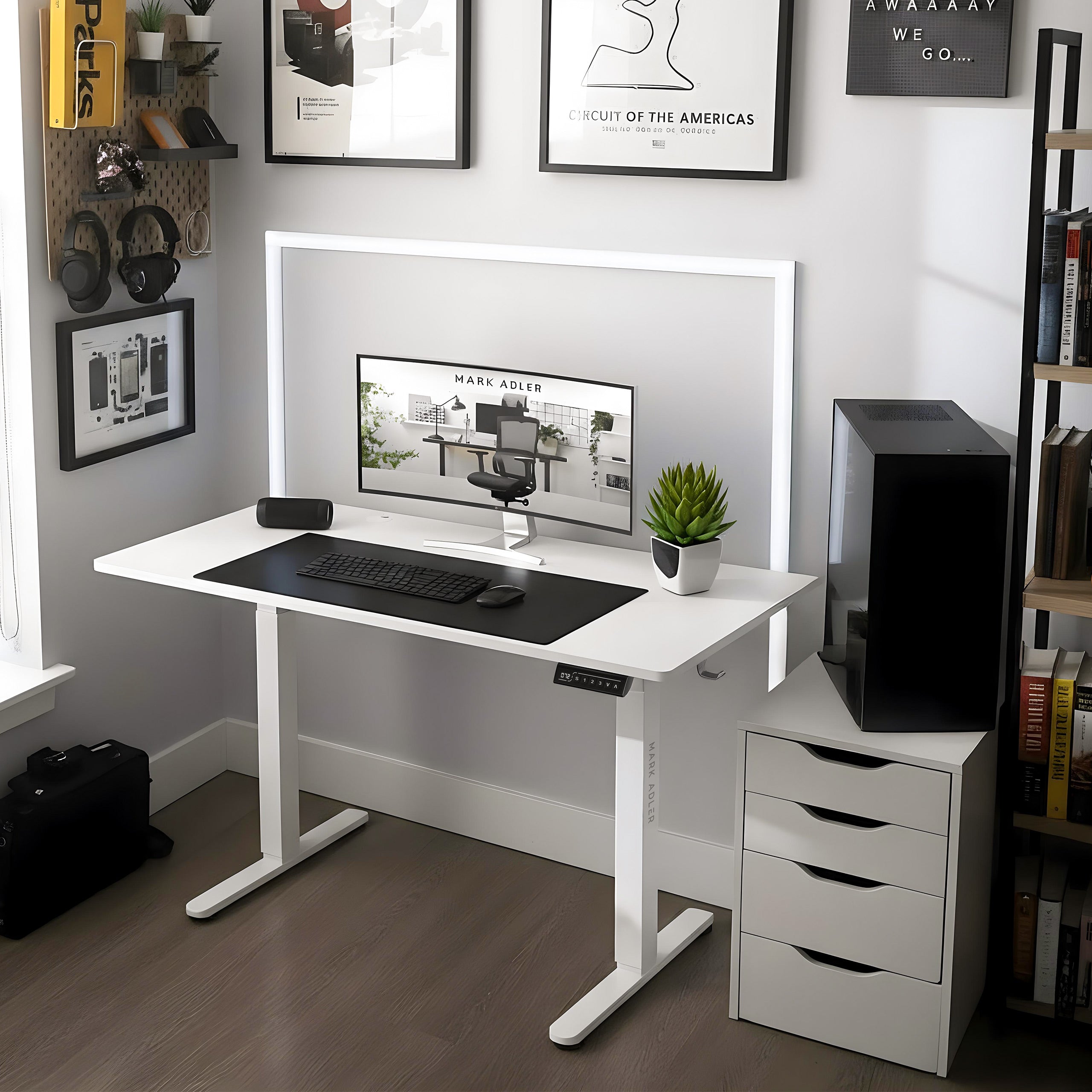 Mark Adler Leader 7.0 Elektrischer Schreibtisch Weiß