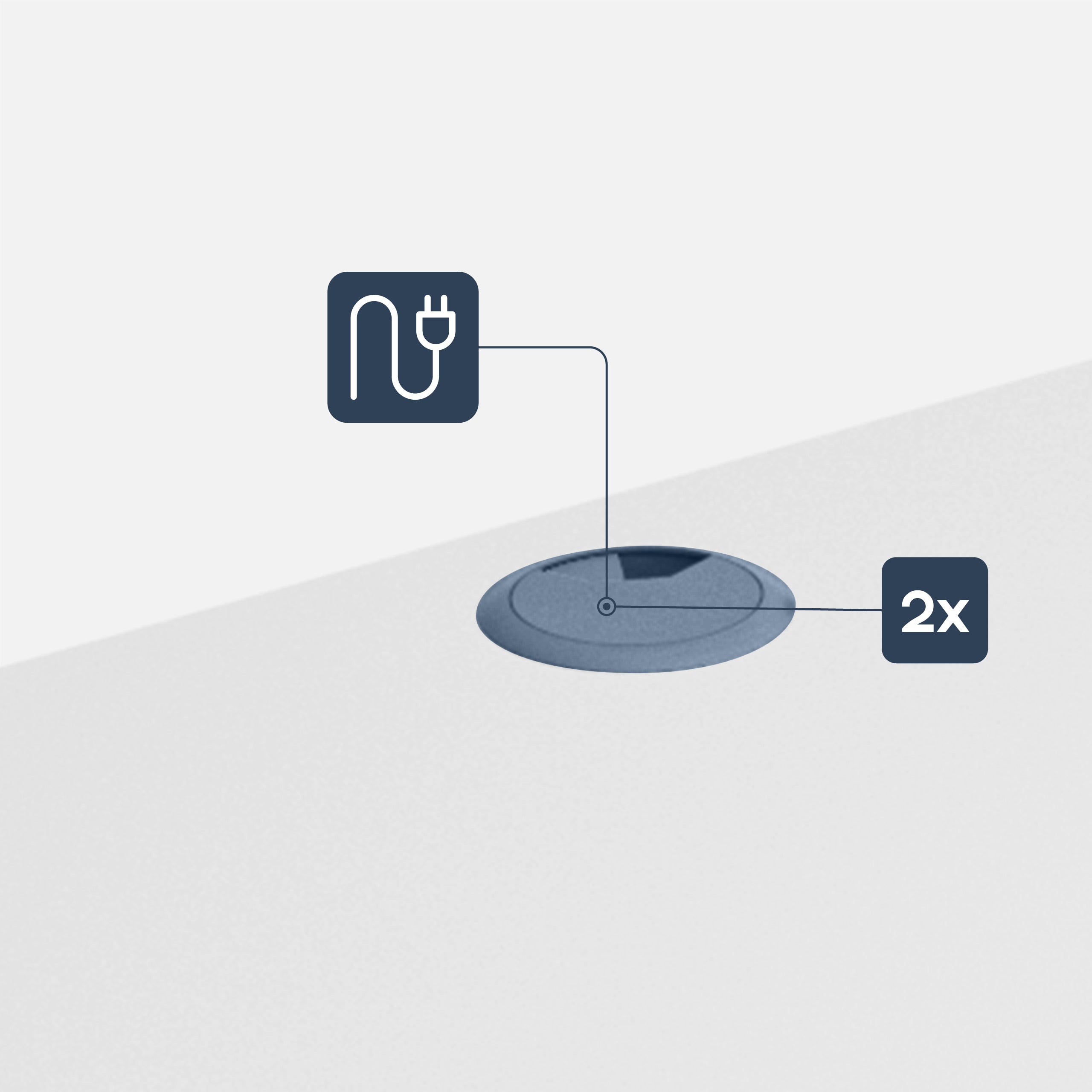 Mark Adler Leader 7.0 Elektrischer Schreibtisch Weiß