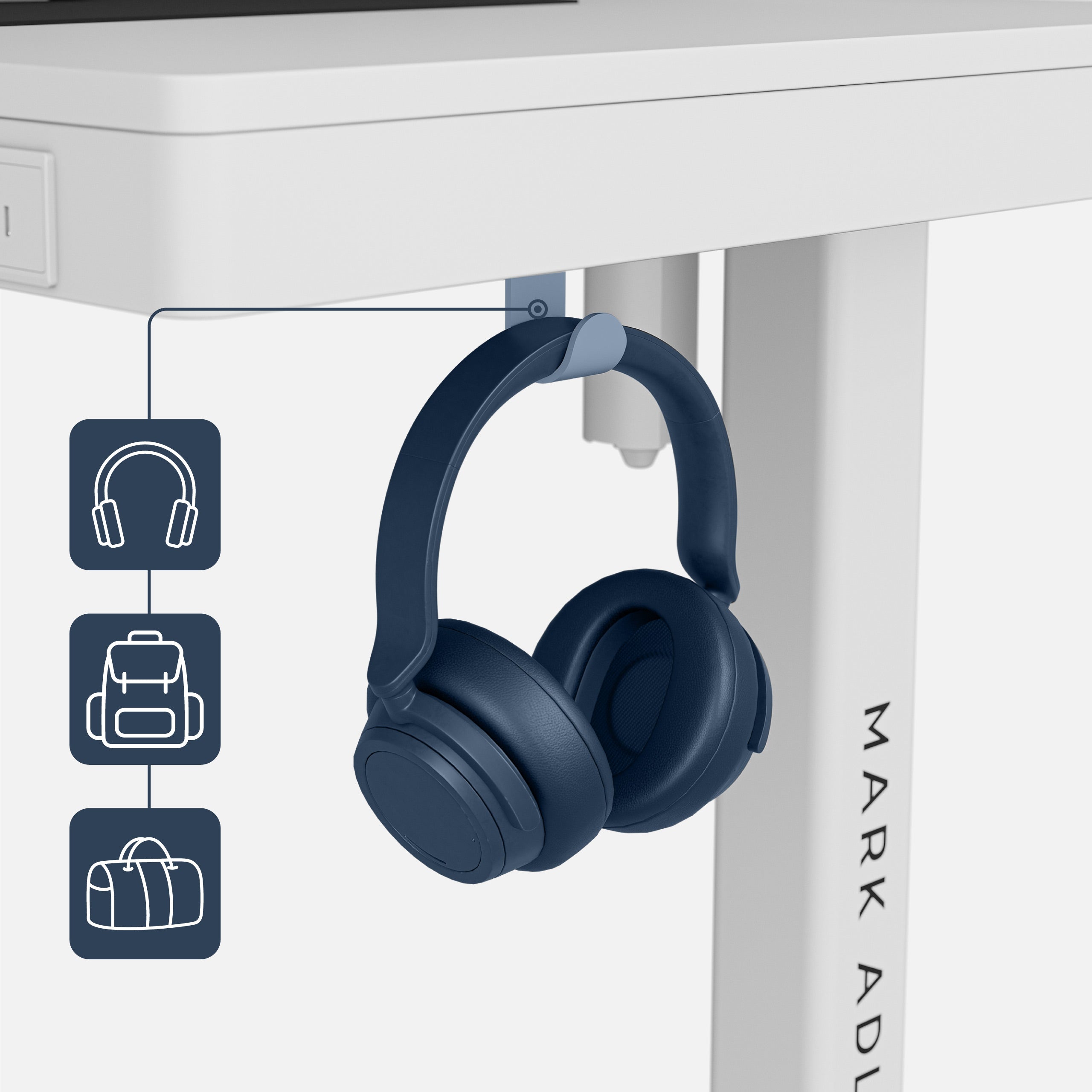 Mark Adler Leader 8.2 Weißer elektrischer Schreibtisch