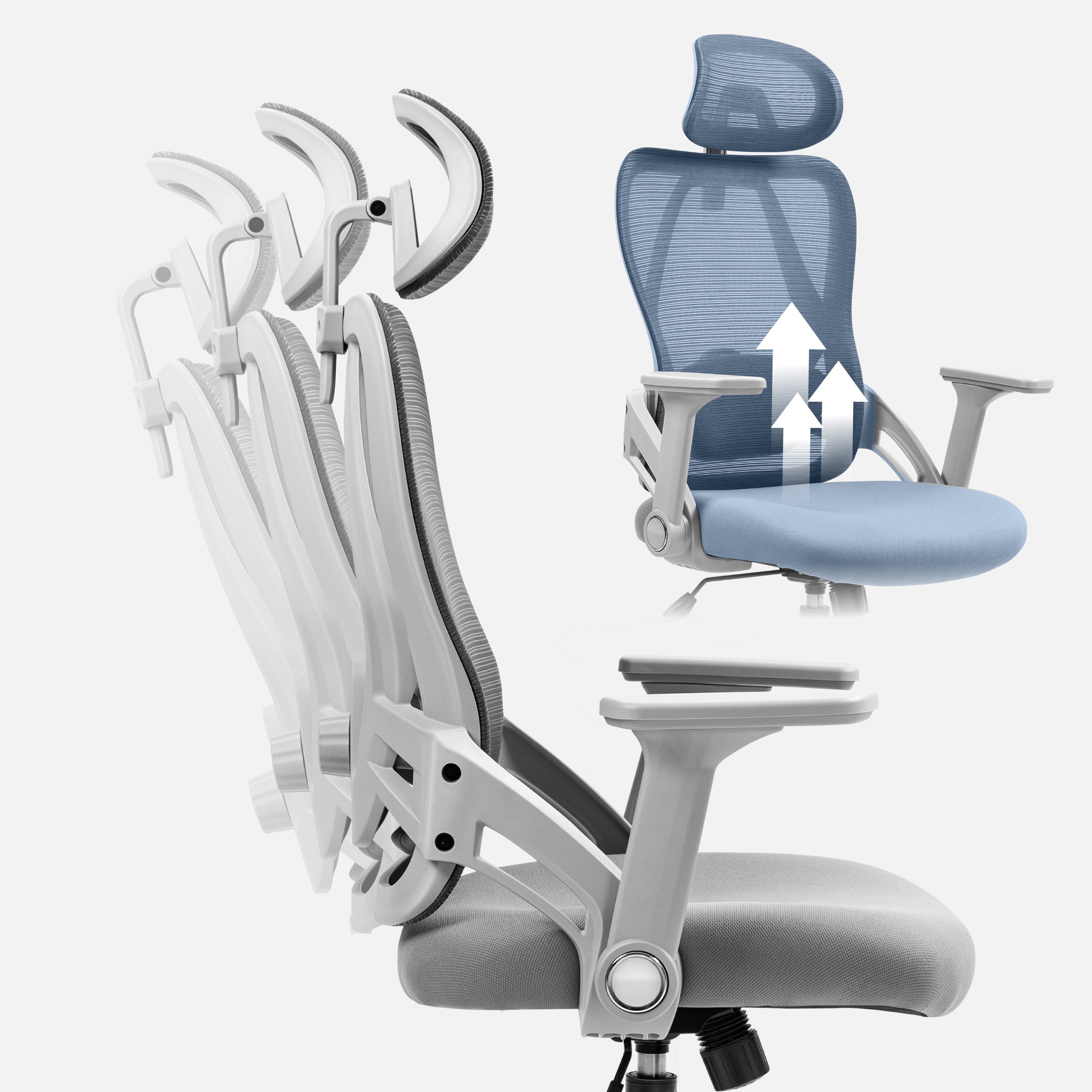 MARK ADLER Manager 2.9 Bürostuhl Grau