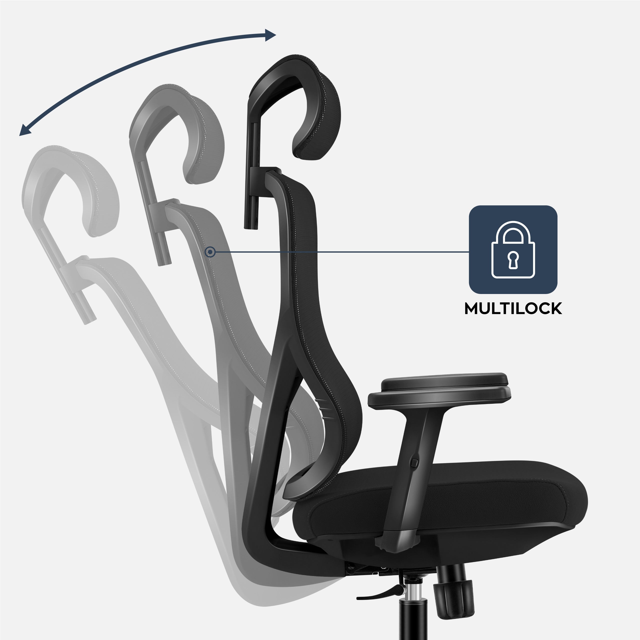 Mark Adler Manager 3.3 Schwarz Ergonomischer Bürostuhl