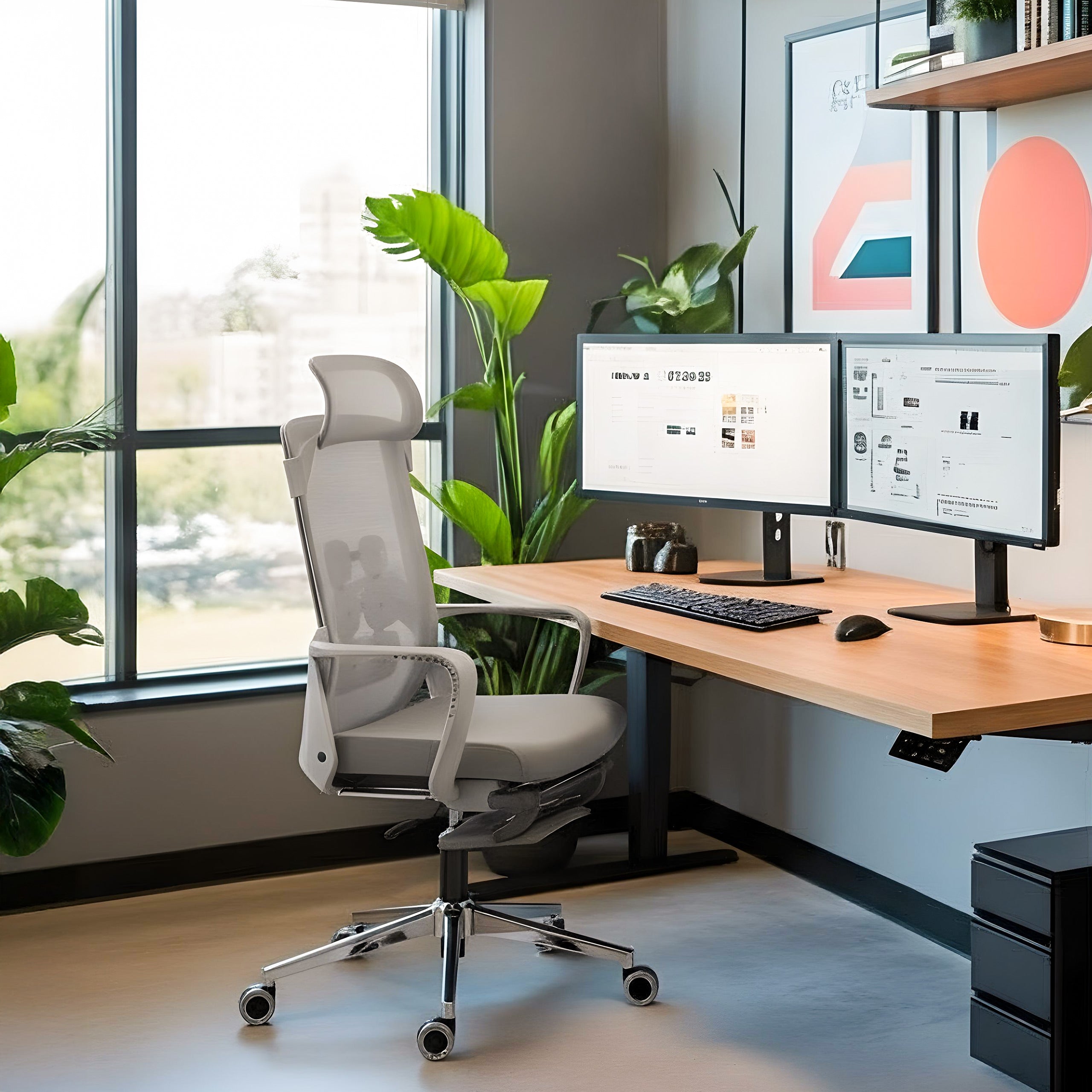 Mark Adler Manager 3.6 Grau Ergonomischer Bürostuhl