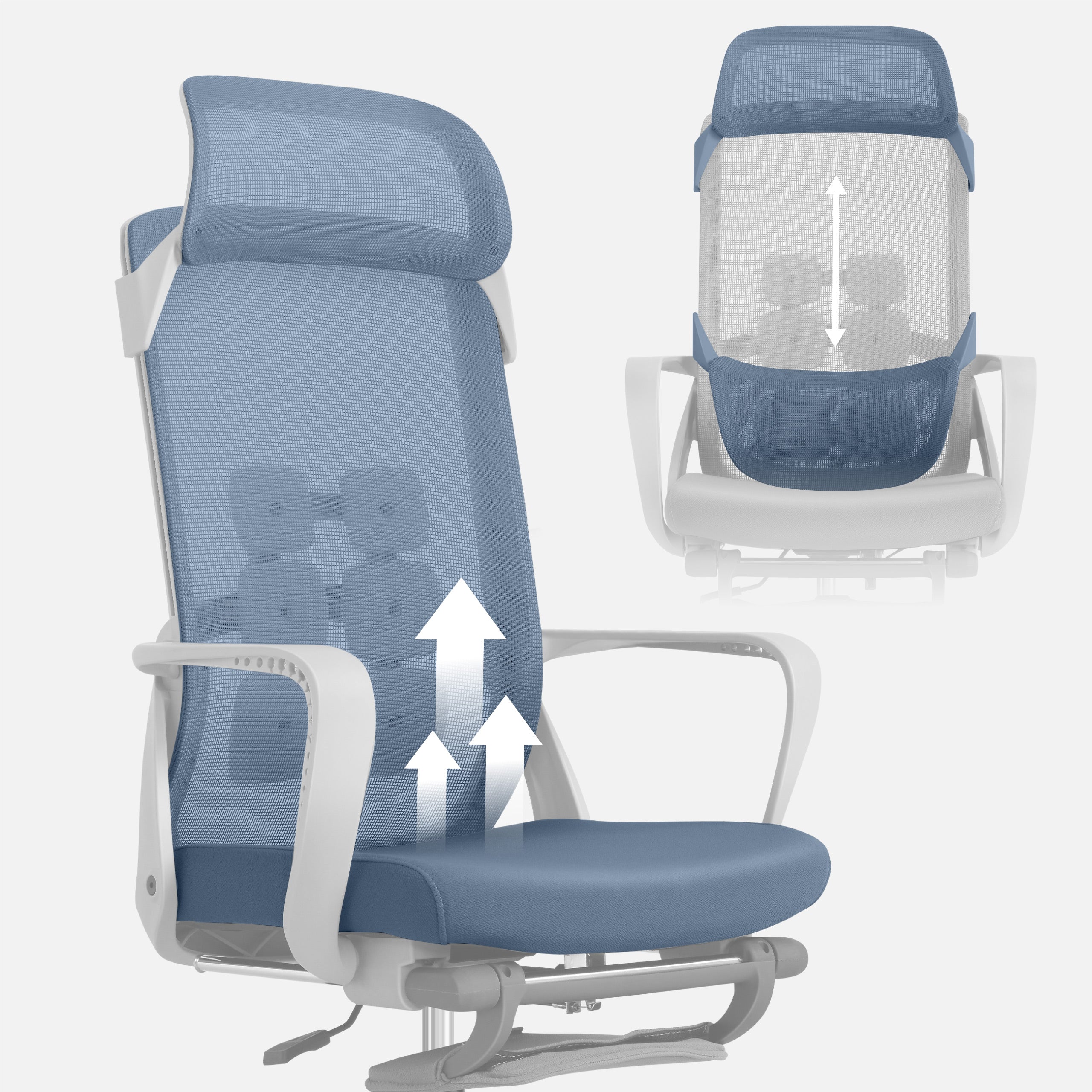 Mark Adler Manager 3.6 Grau Ergonomischer Bürostuhl