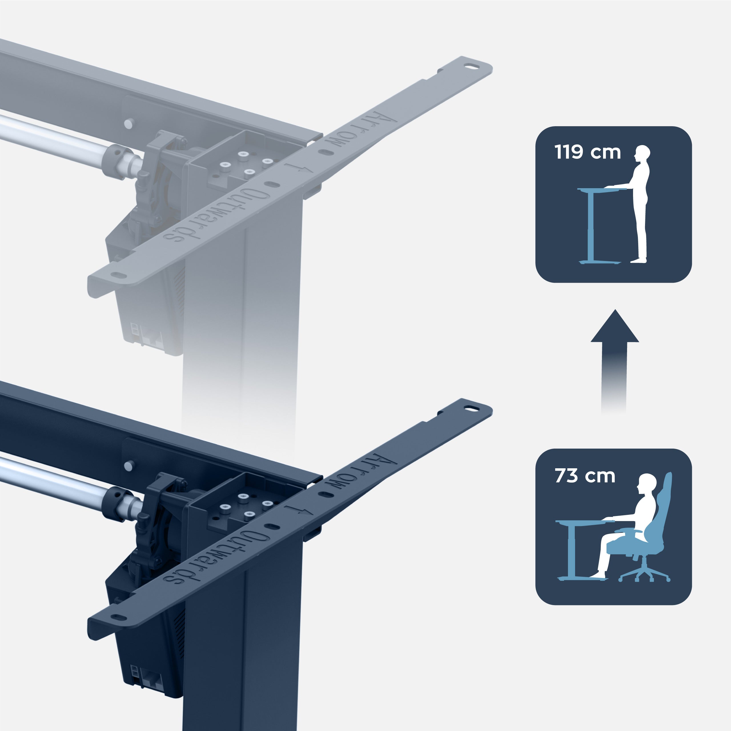 MARK ADLER Xeno 2.1 Elektrischer Schreibtischständer