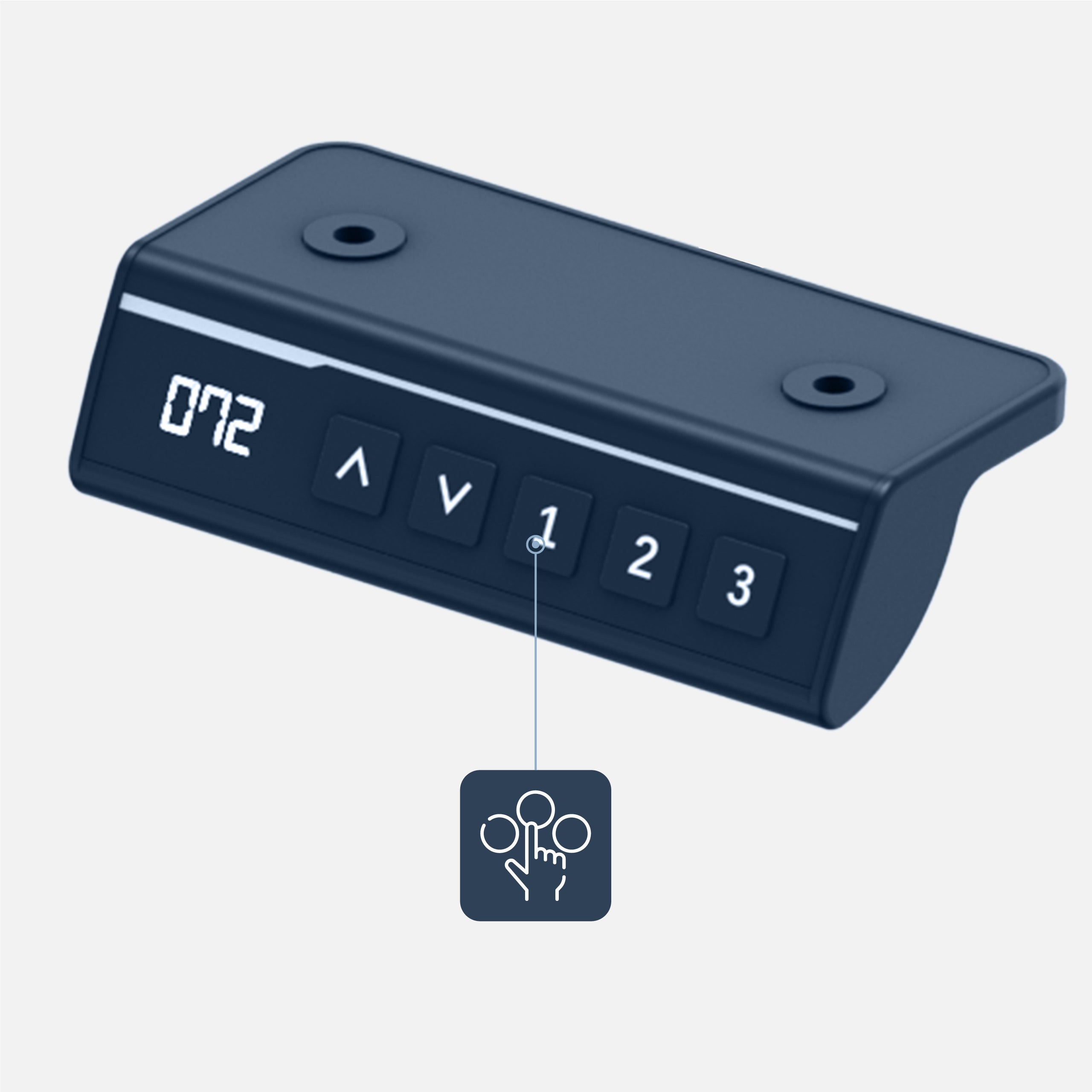 Mark Adler Xeno 2.1 Weiß Elektrischer Schreibtischständer