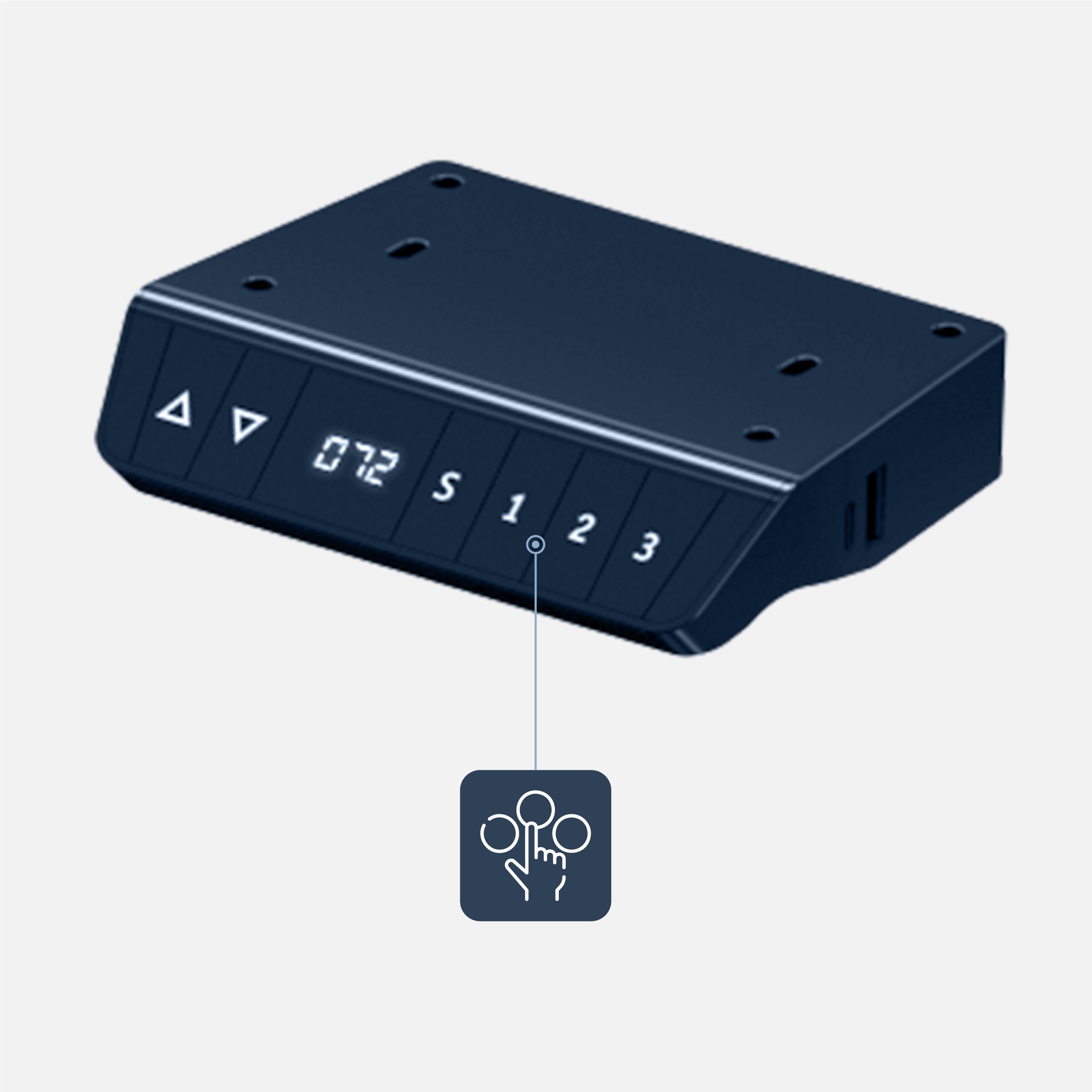 MARK ADLER Xeno 4.1 Elektrischer Schreibtischständer Schwarz