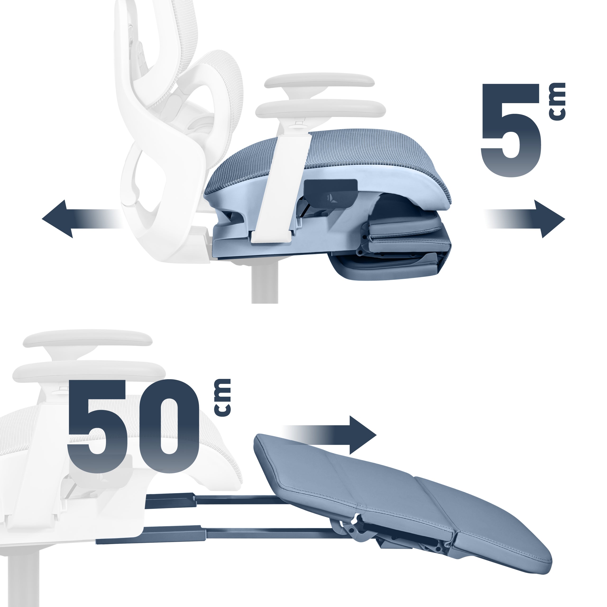 Mark Adler Expert 9.3 Grauer ergonomischer Stuhl 