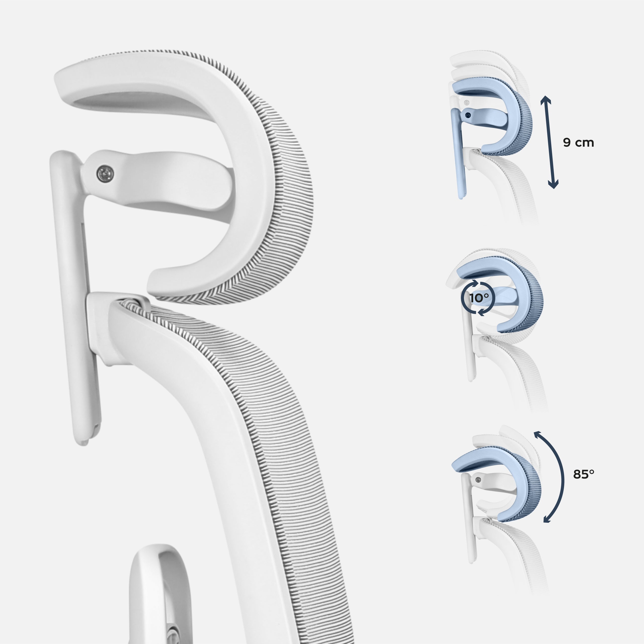 3D-Kopfstütze – Unterstützung, die Sie spüren können
