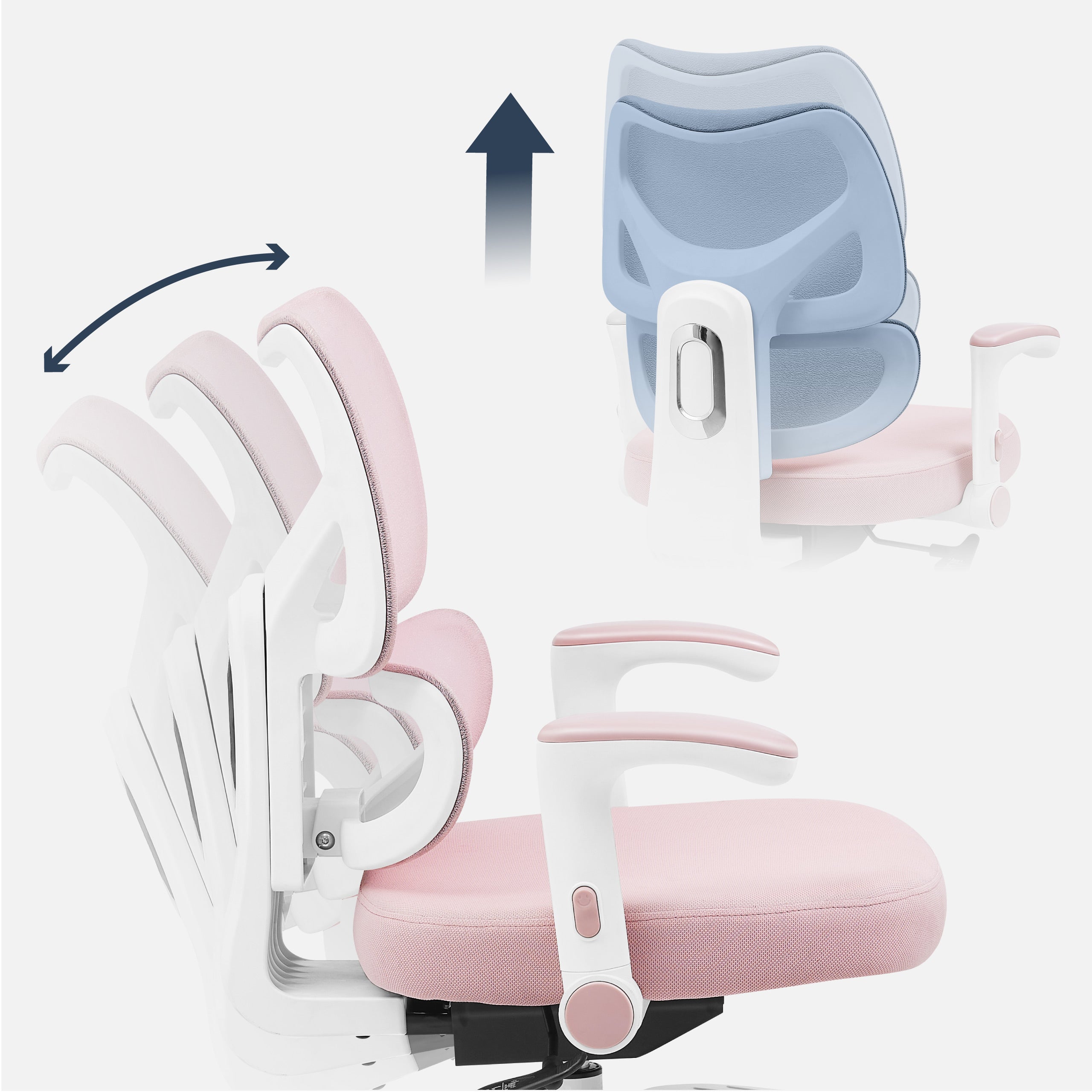 Mark Adler Junior 5.3 Drehstuhl Rosa für Kinder