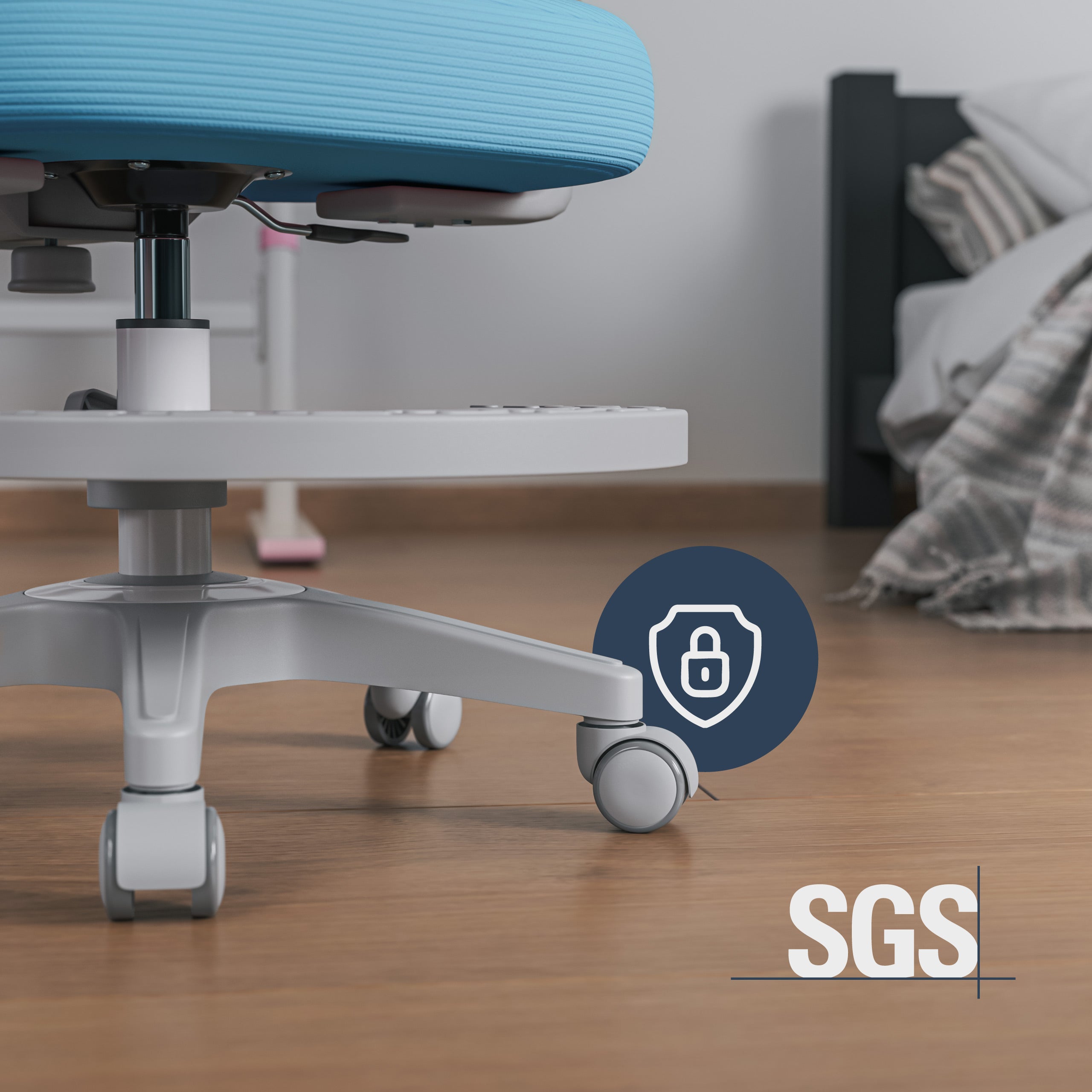 Räder mit Bewegungssperre