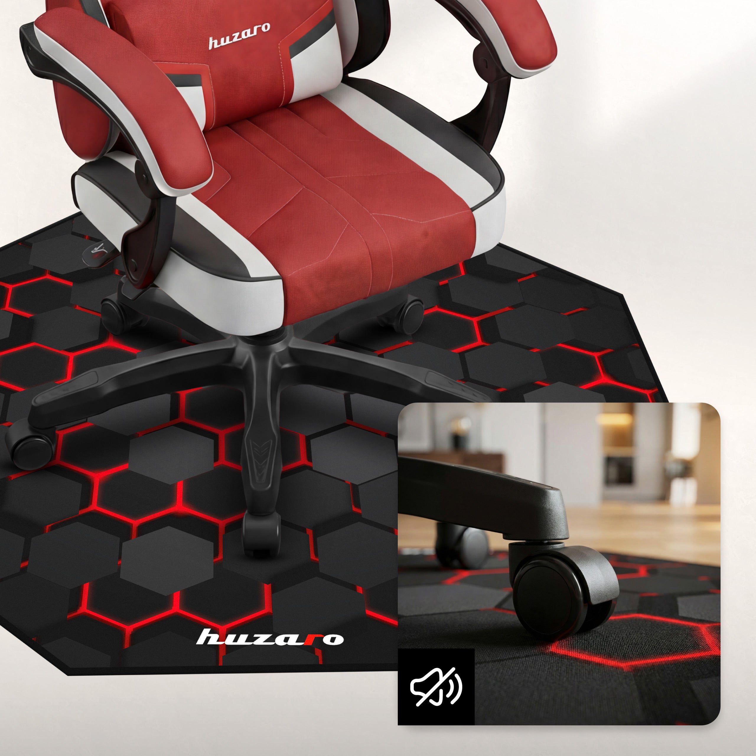 Gaming-Sesselunterlage Huzaro FloorMat 2.0