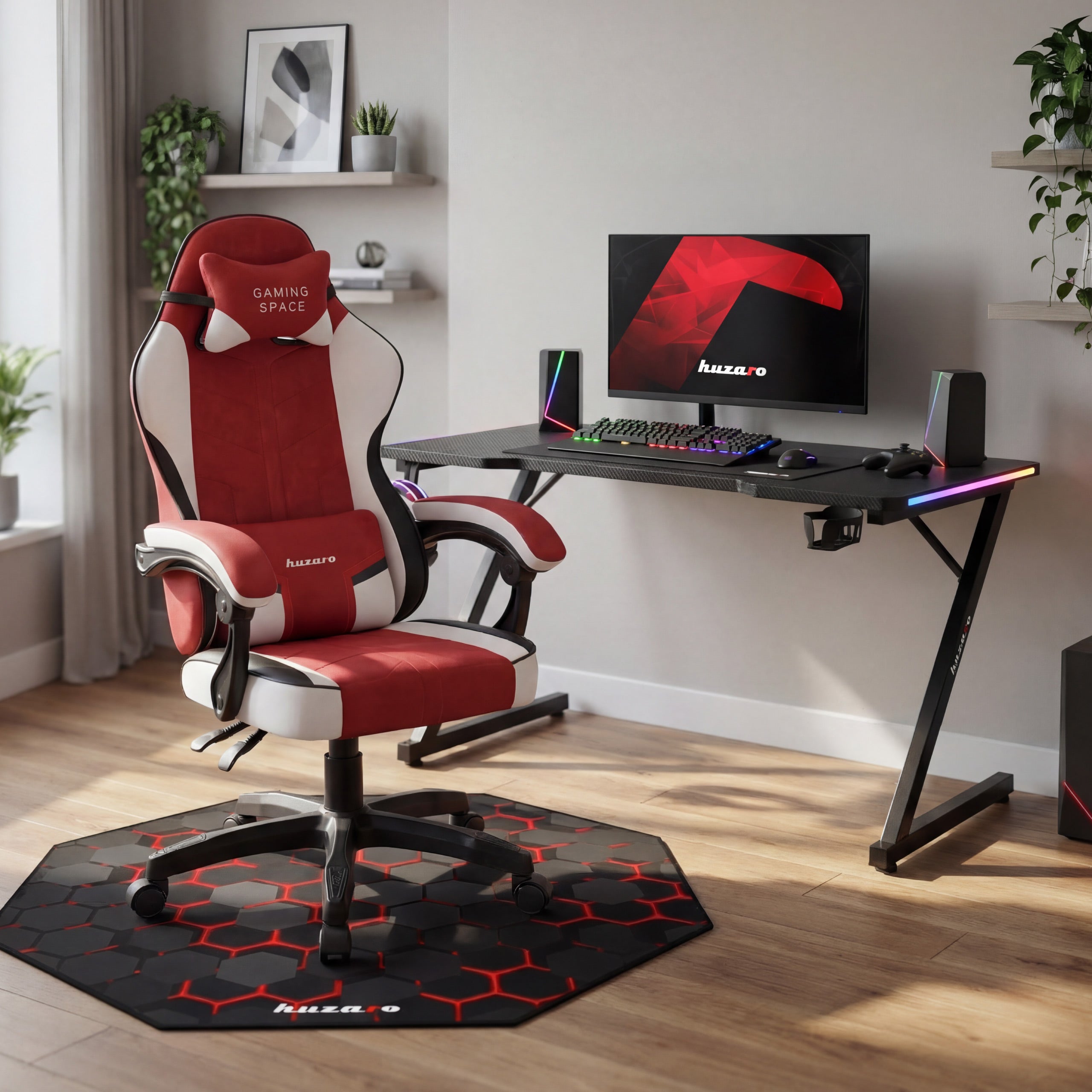 Gaming-Sesselunterlage Huzaro FloorMat 2.0