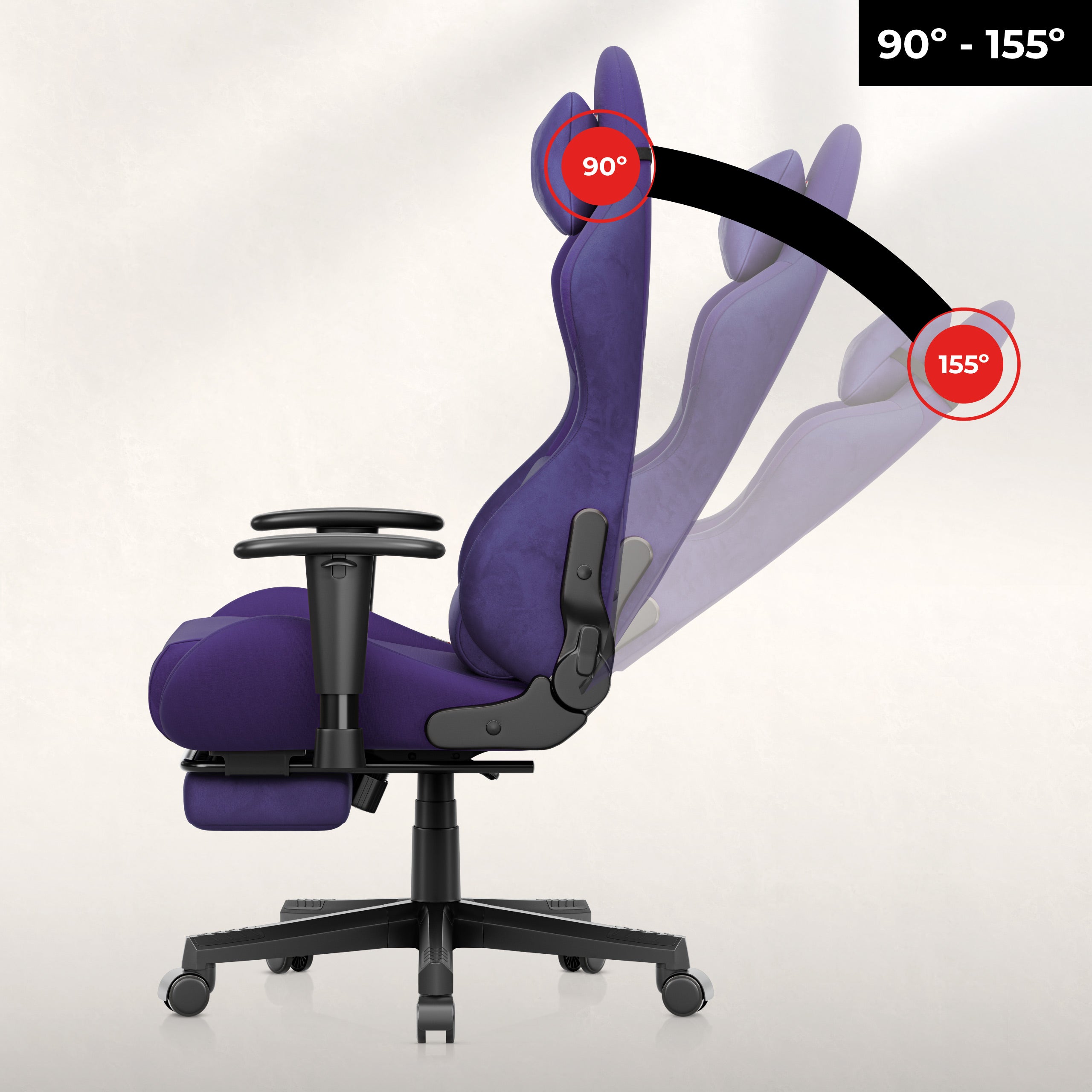 Huzaro Force 5.7 Lila Gaming-Stuhl