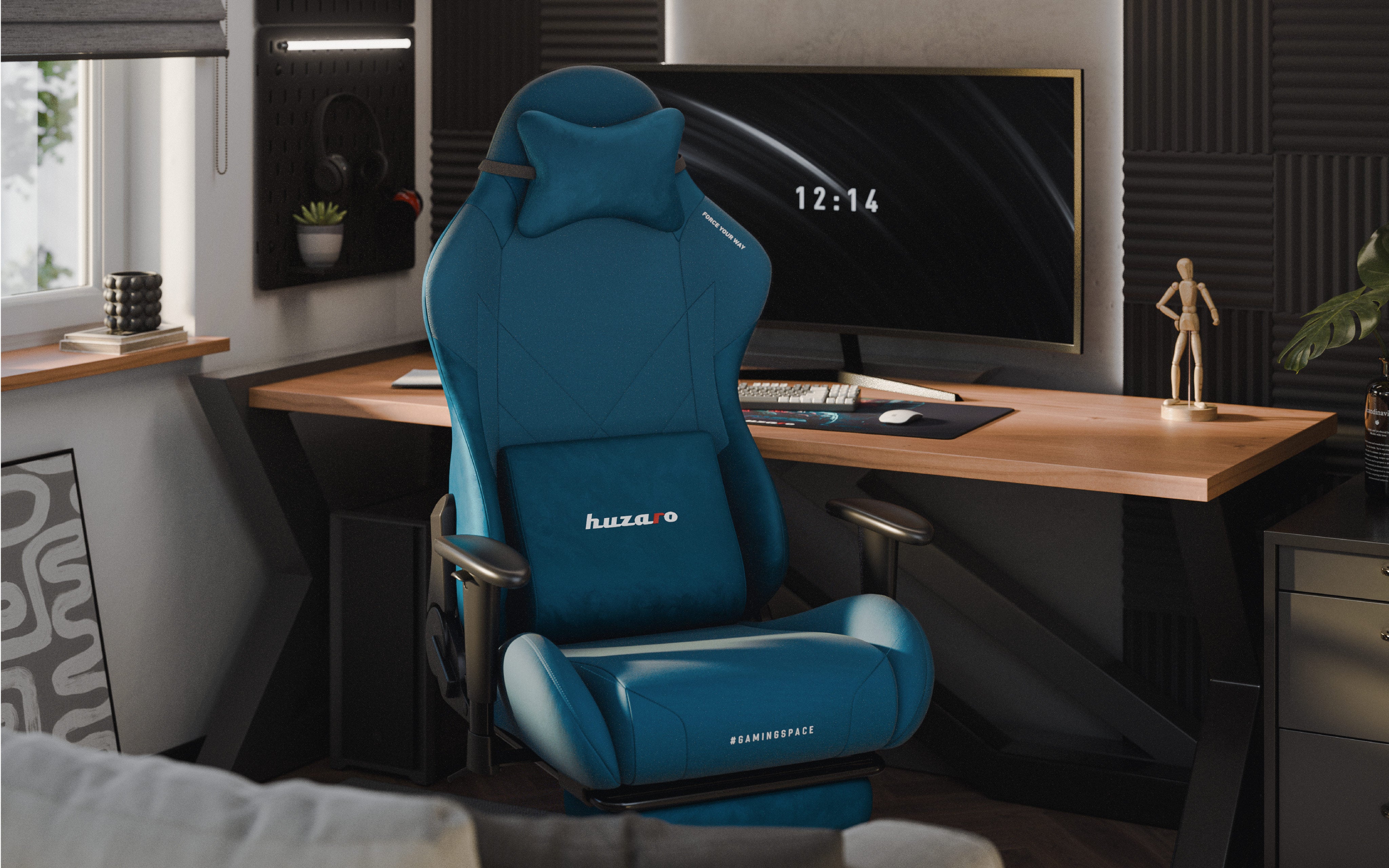 Huzaro Force 5.7 Blauer Gaming-Stuhl