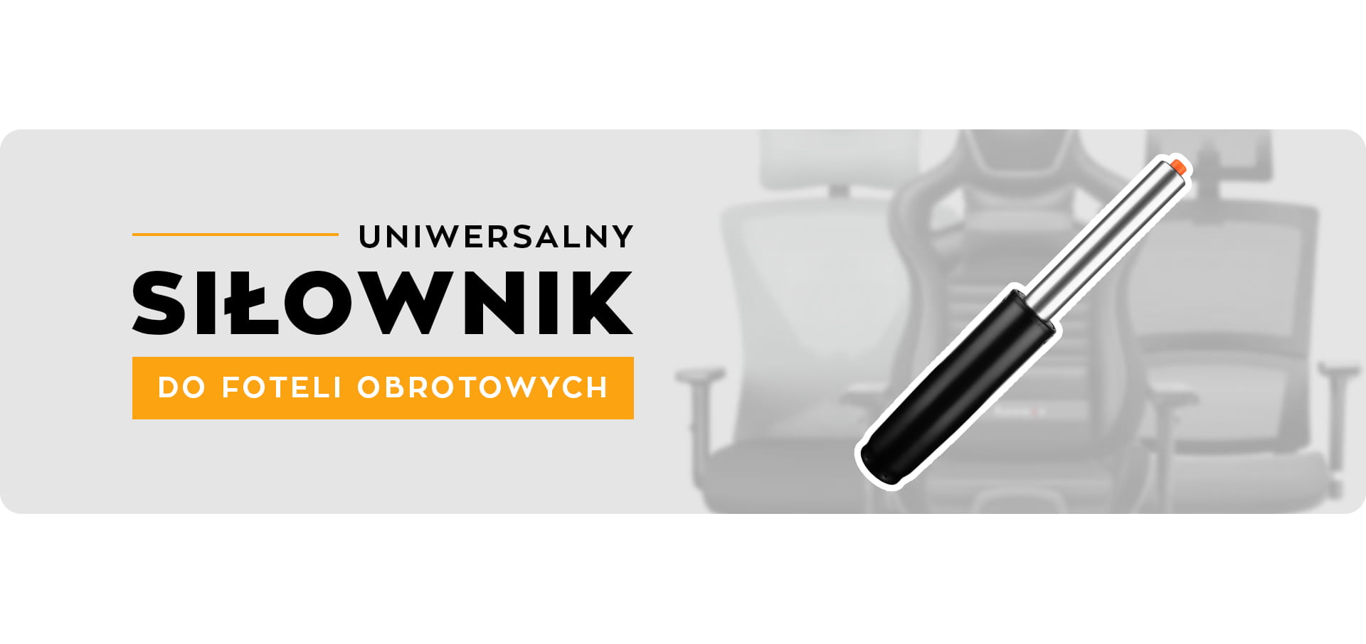 Universal-Gasdruckzylinder für Drehstühle 