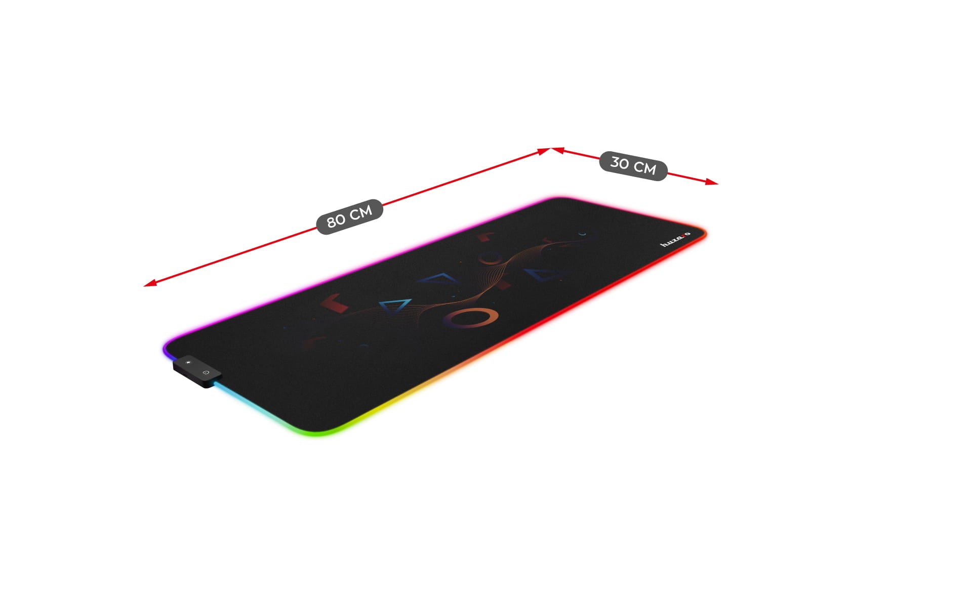 Huzaro RGB Design Gaming-Mauspad