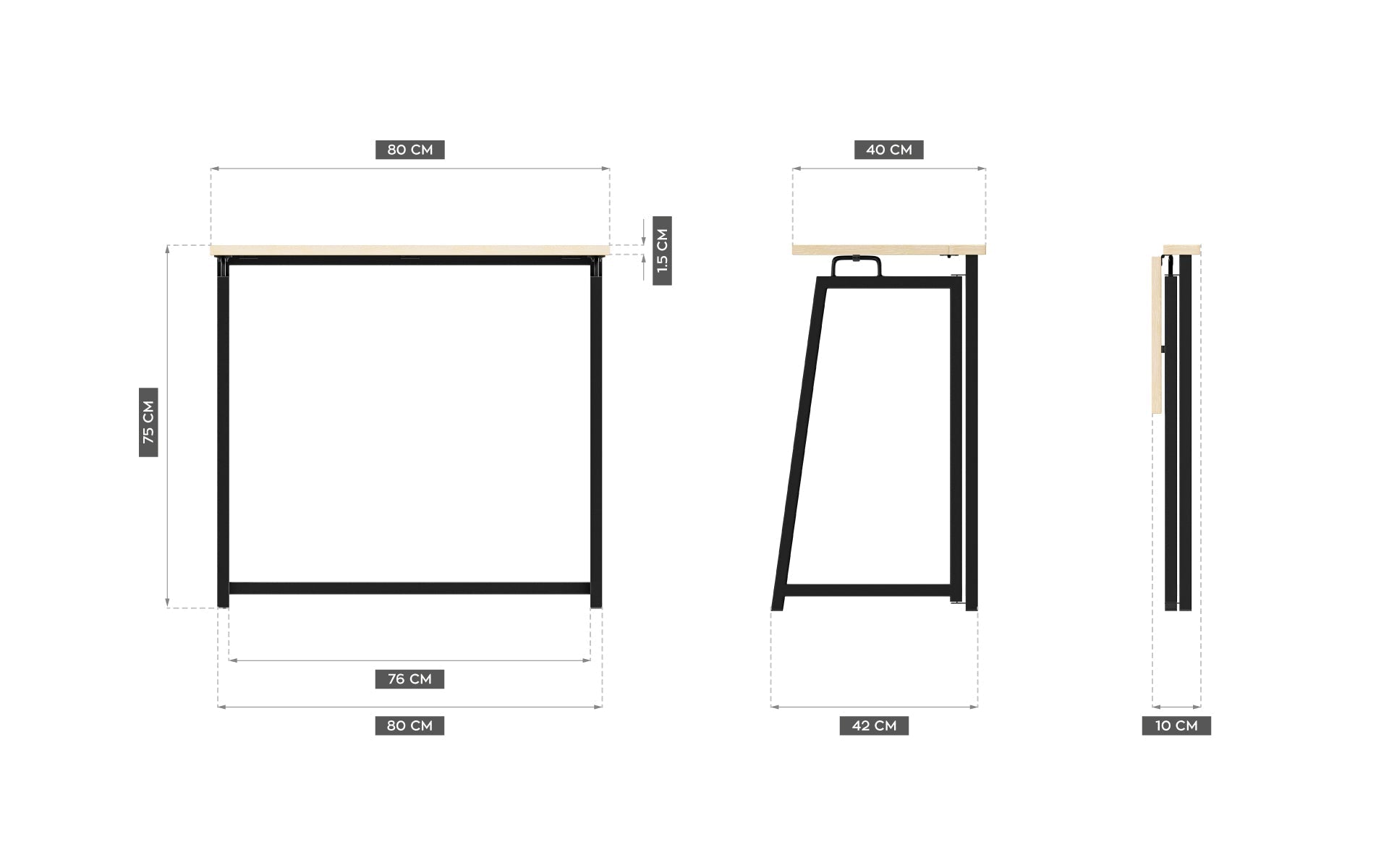 Mark Adler Leader 1.5 Klappschreibtisch