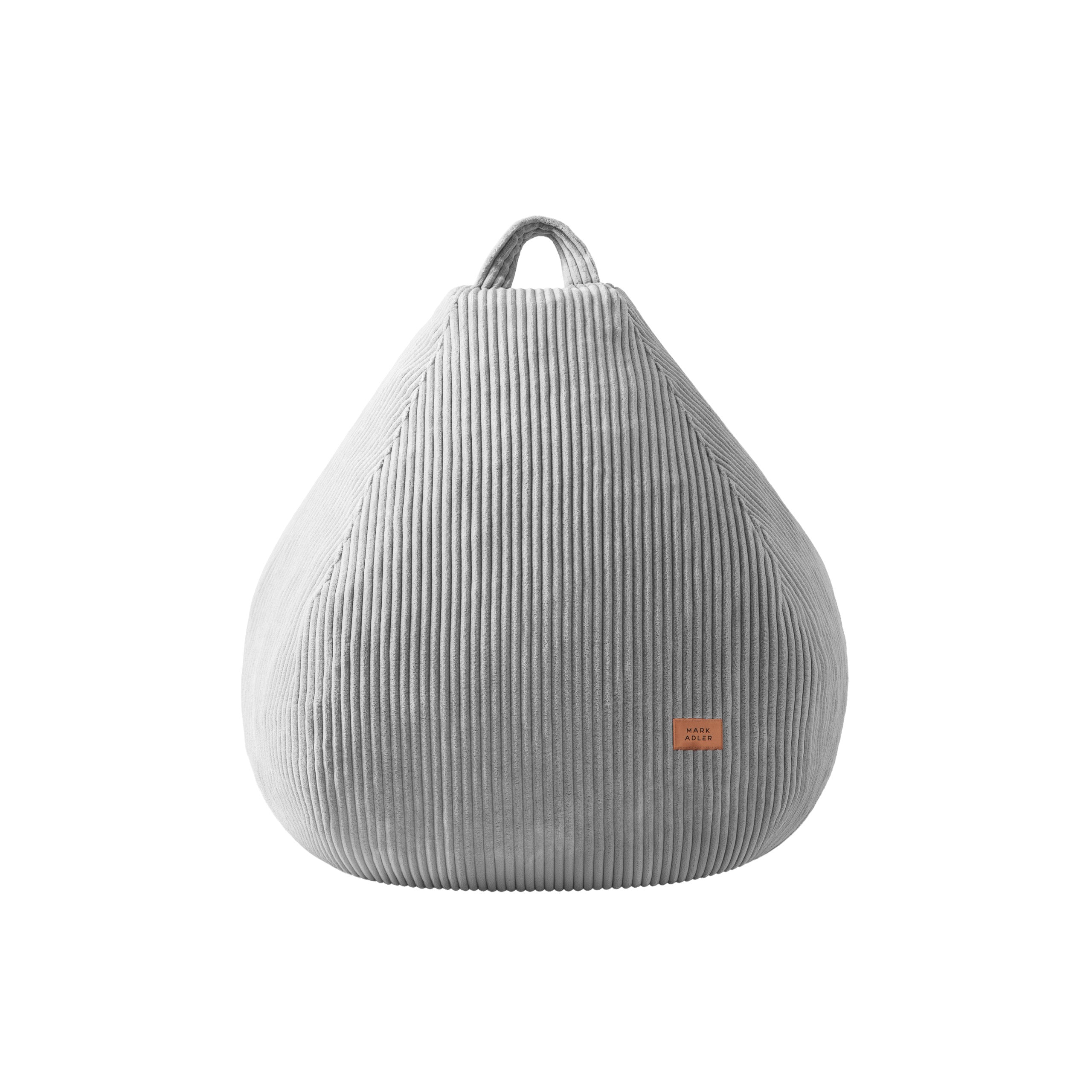 Cord-Sitzsack Grau Mark Adler Comfy 1.0 Grey