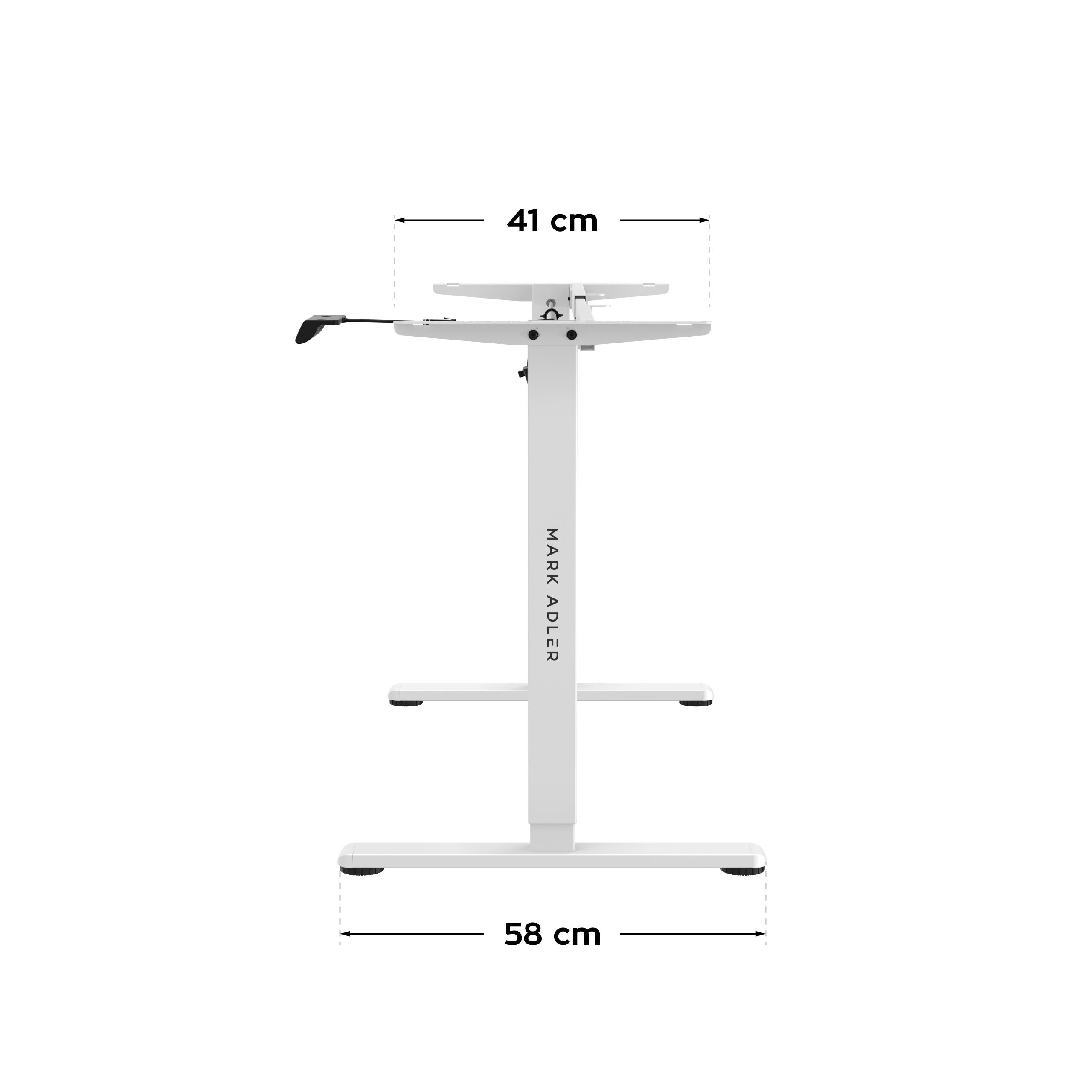 Mark Adler Xeno 2.1 Weiß Elektrischer Schreibtischständer