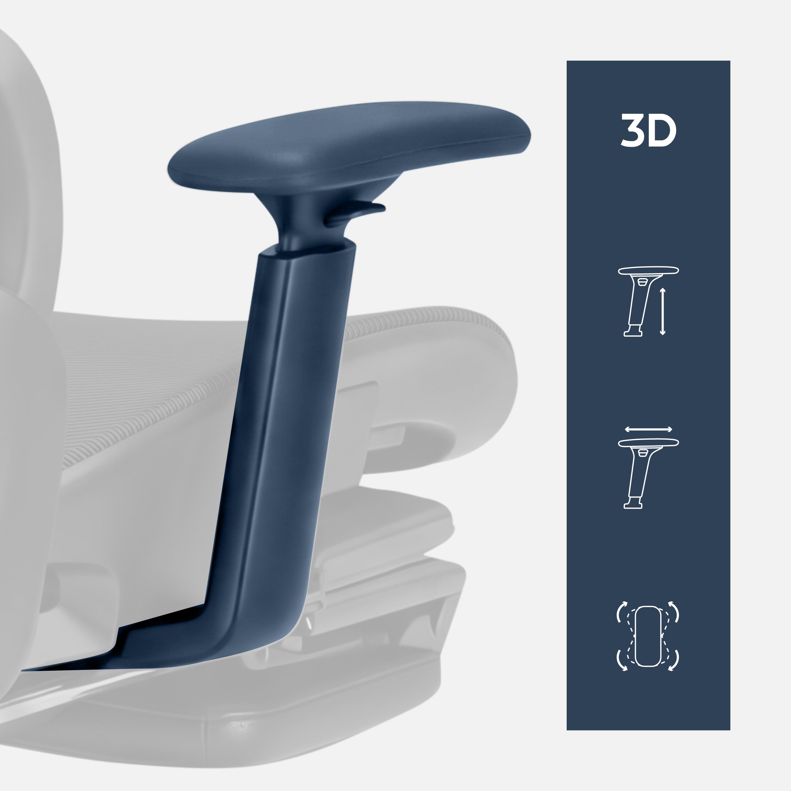 Ergonomischer Bürostuhl mit Fußstütze Mark Adler Expert 9.3 Schwarz