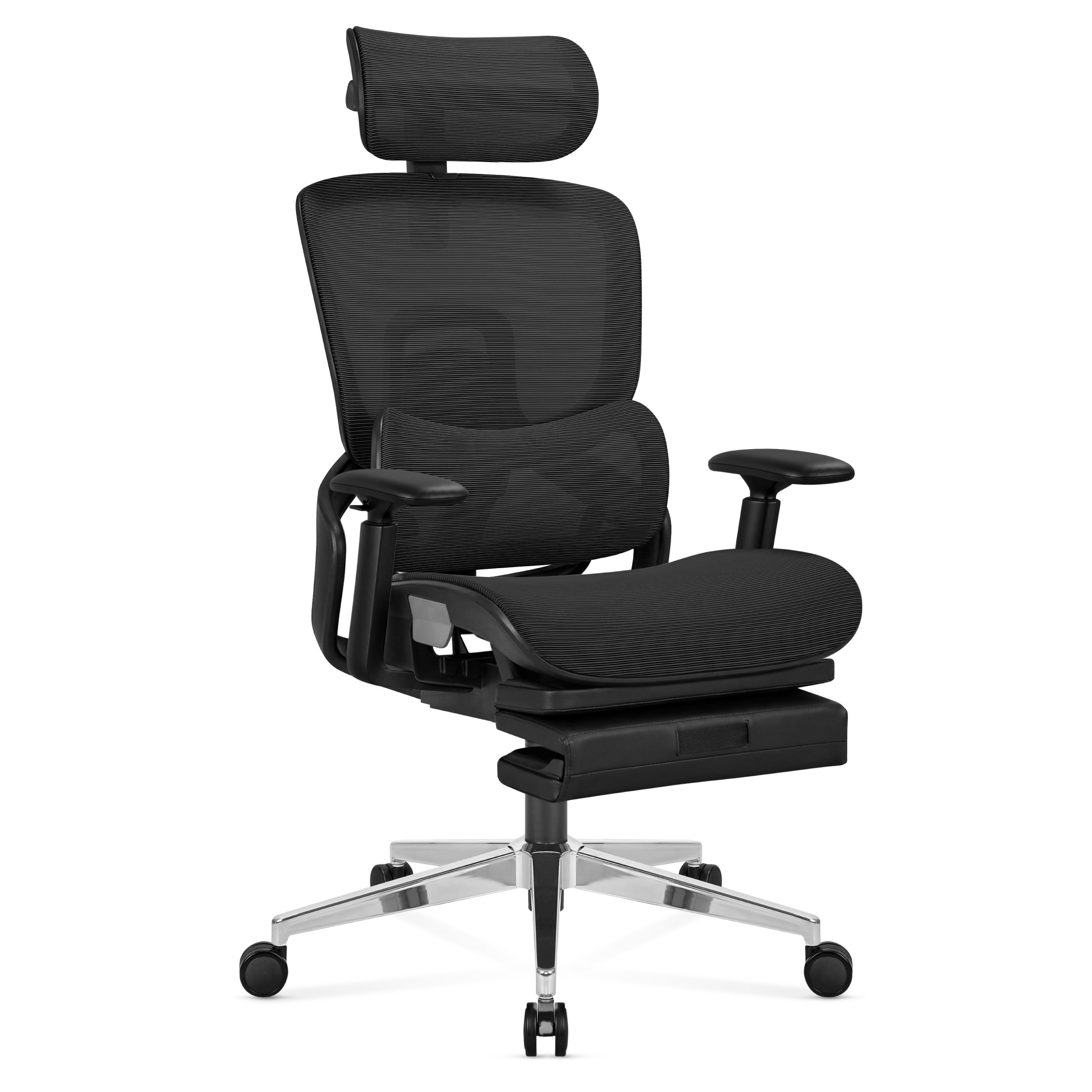 Ergonomischer Bürostuhl mit Fußstütze Mark Adler Expert 9.3 Schwarz