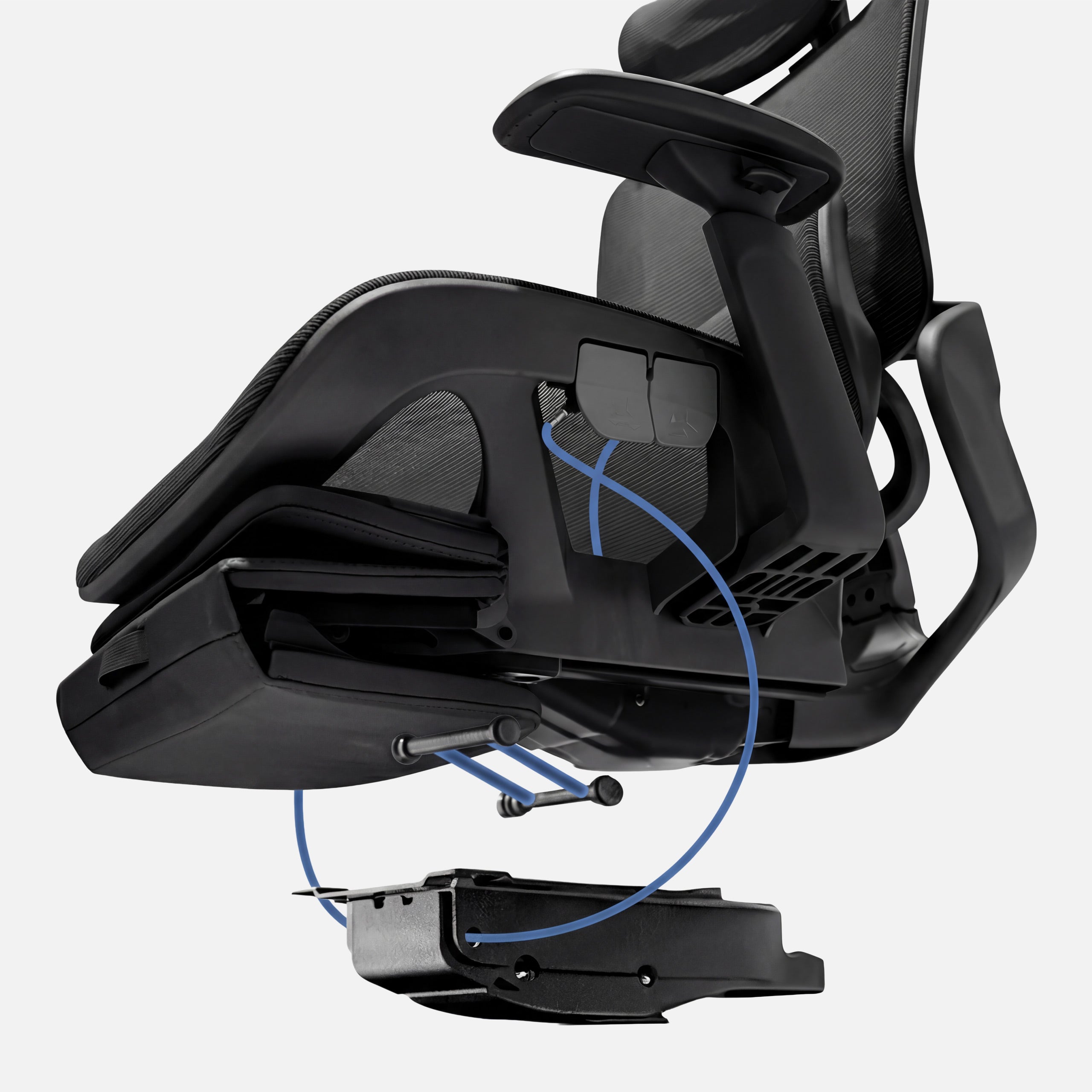 Ergonomischer Bürostuhl mit Fußstütze Mark Adler Expert 9.3 Schwarz