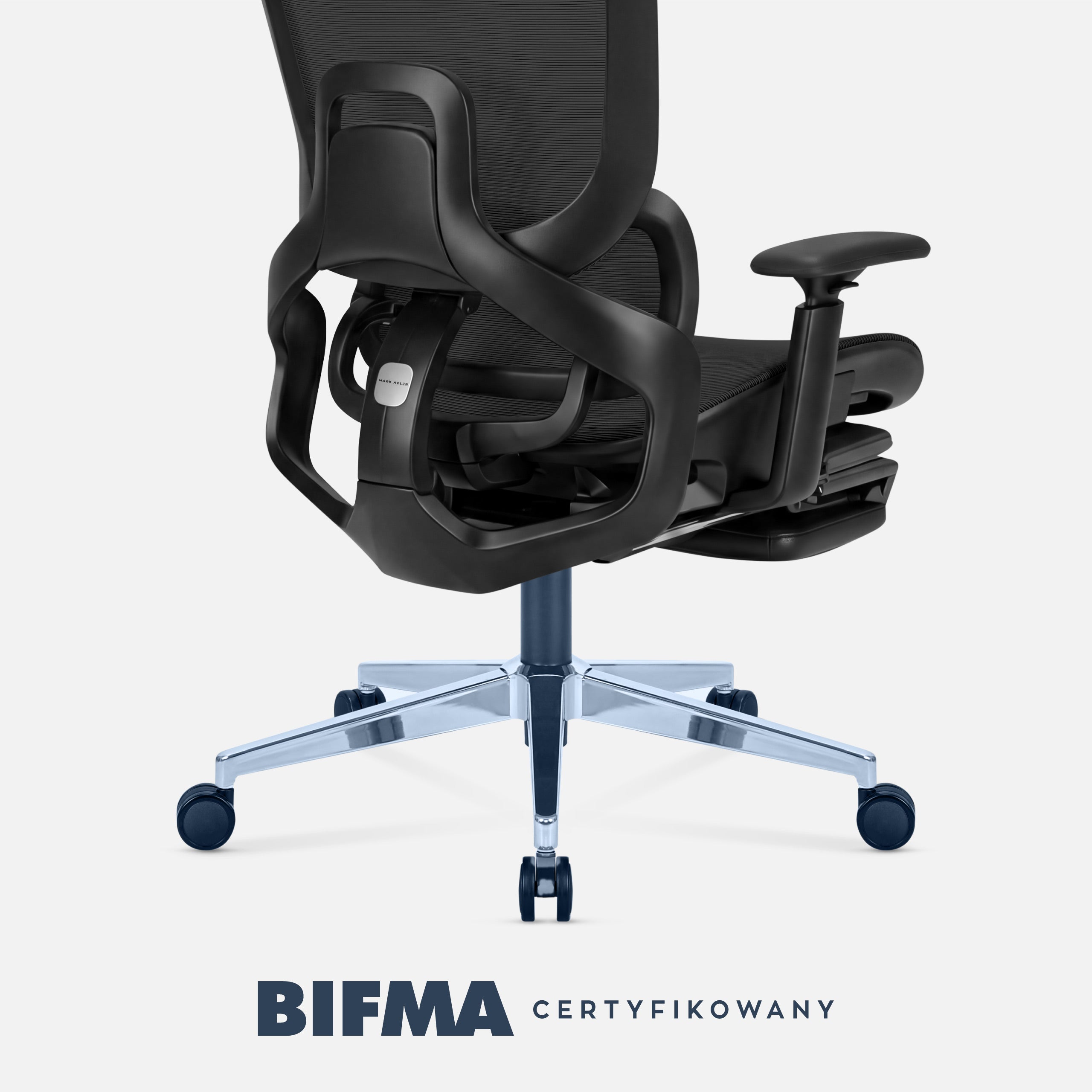 Ergonomischer Bürostuhl mit Fußstütze Mark Adler Expert 9.3 Schwarz