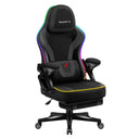 Huzaro Force 4.6 Schwarz Mesh RGB LED Smart Gaming-Stuhl