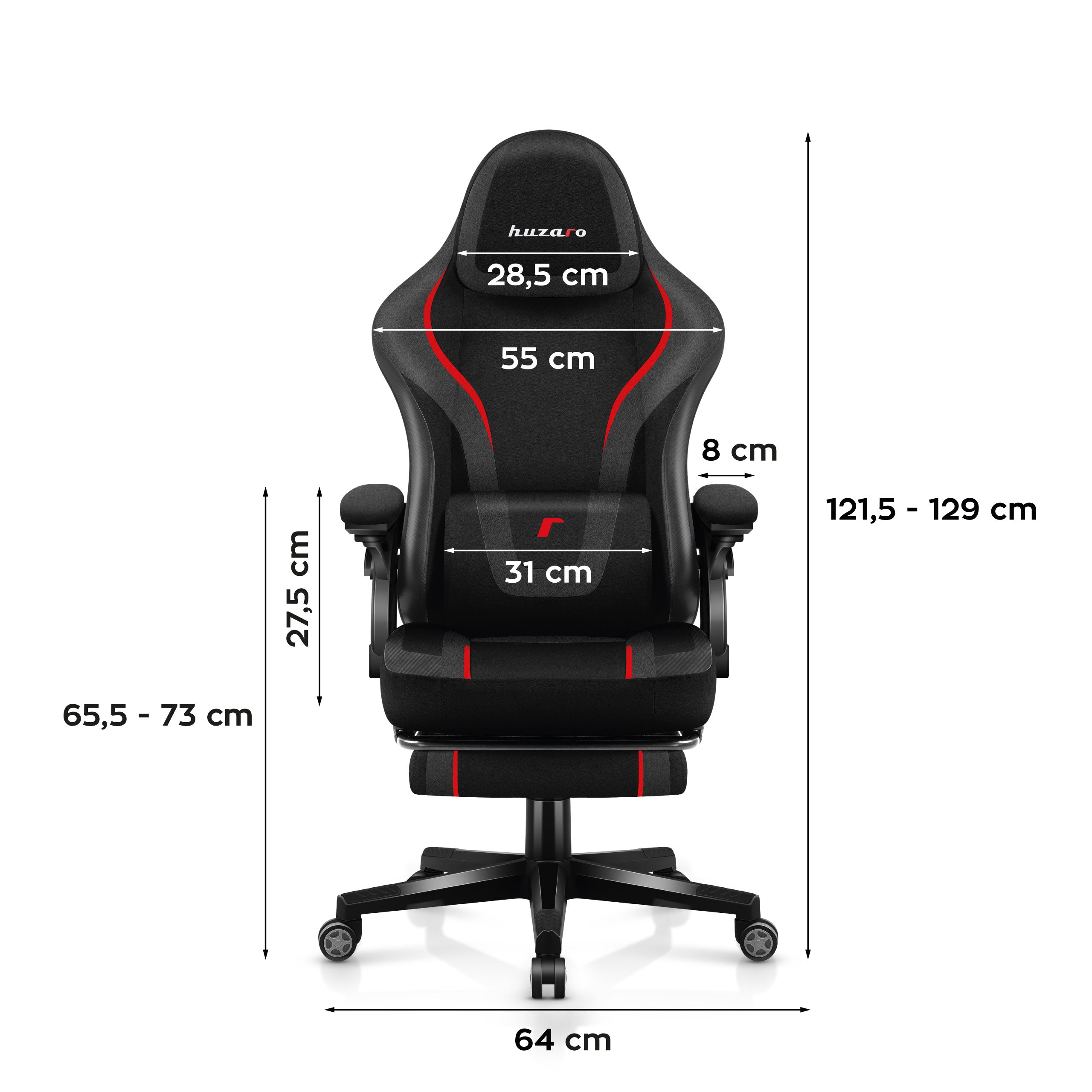Huzaro Force 4.6 Carbon Gaming-Stuhl