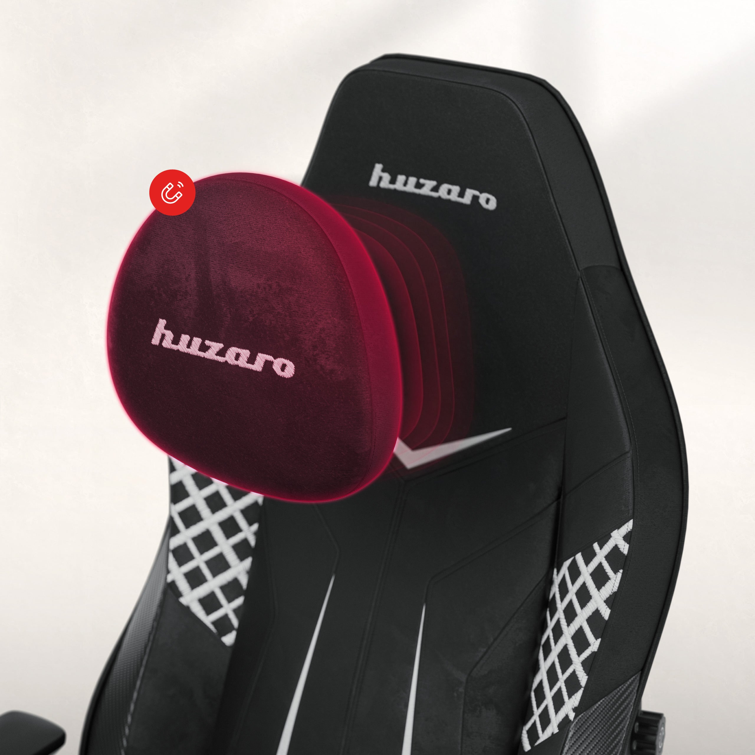 Fotel gamingowy zamszowy Huzaro Force 8.3 Carbon Black