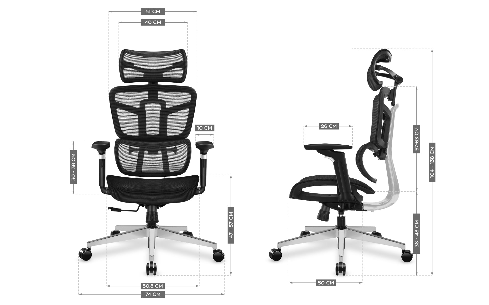 Mark Adler Expert 5.7 Schwarz Bürostuhl