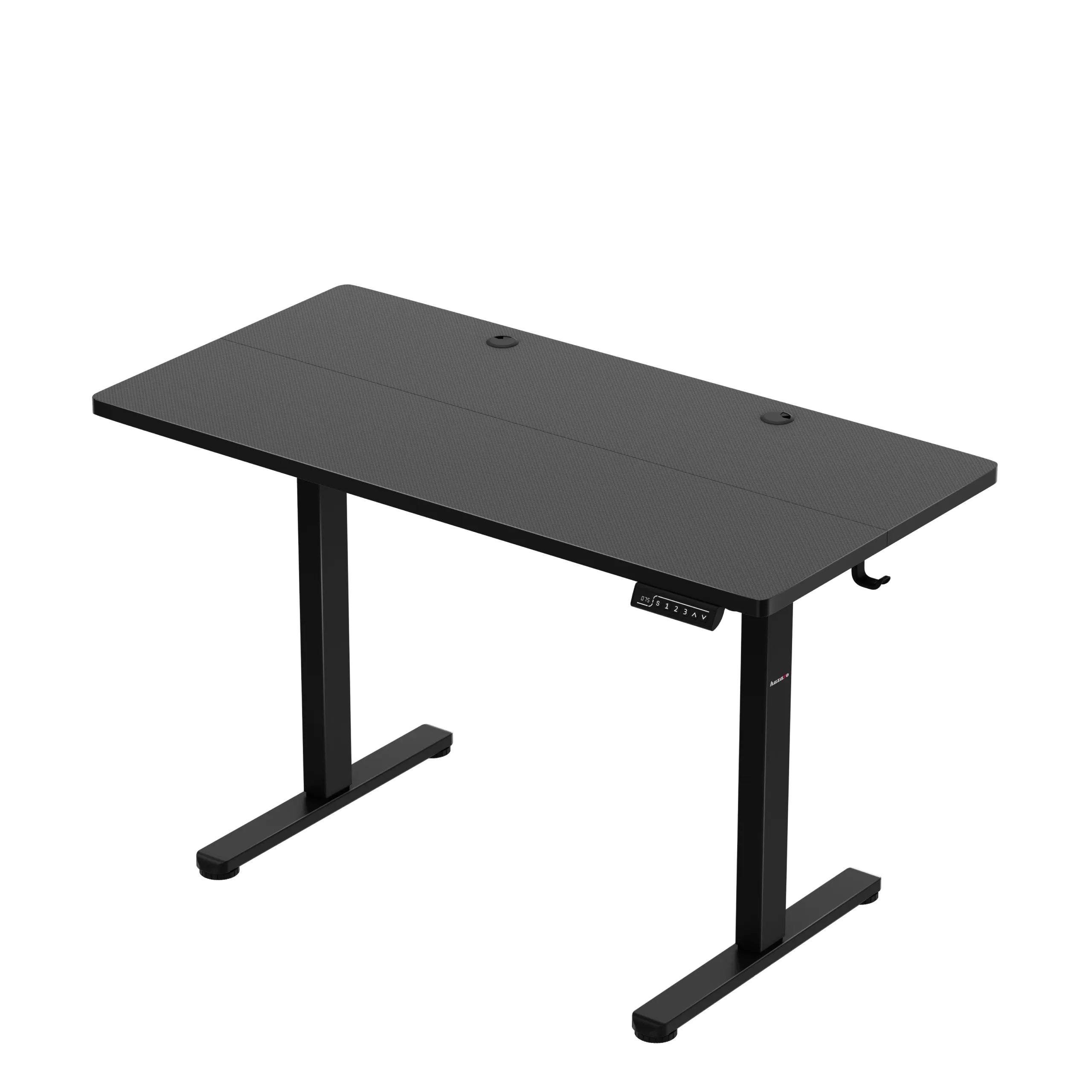 Huzaro Hero 8.1 Höhenverstellbarer Schreibtisch Schwarz