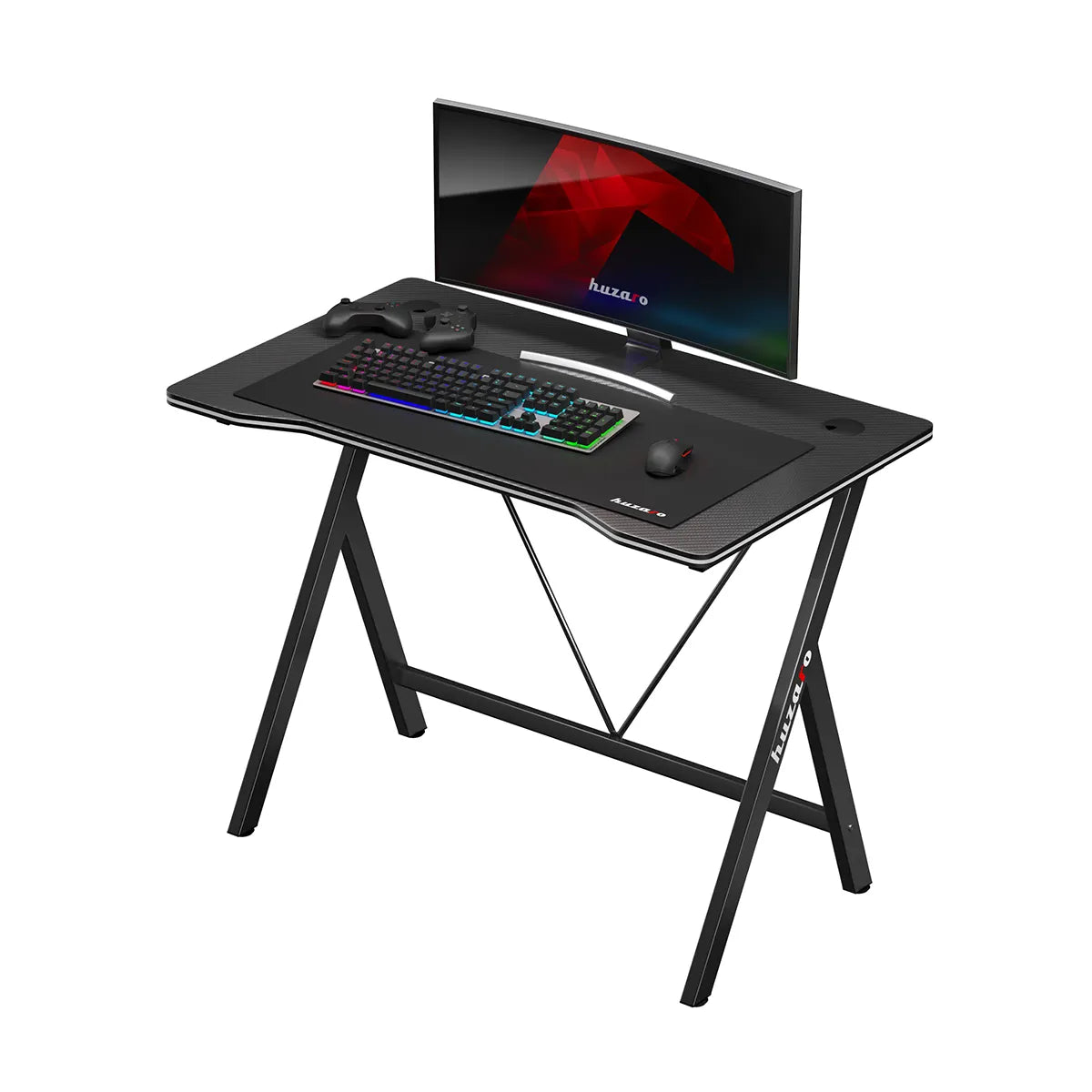 Huzaro Hero 1.4 Gaming-Schreibtisch Schwarz
